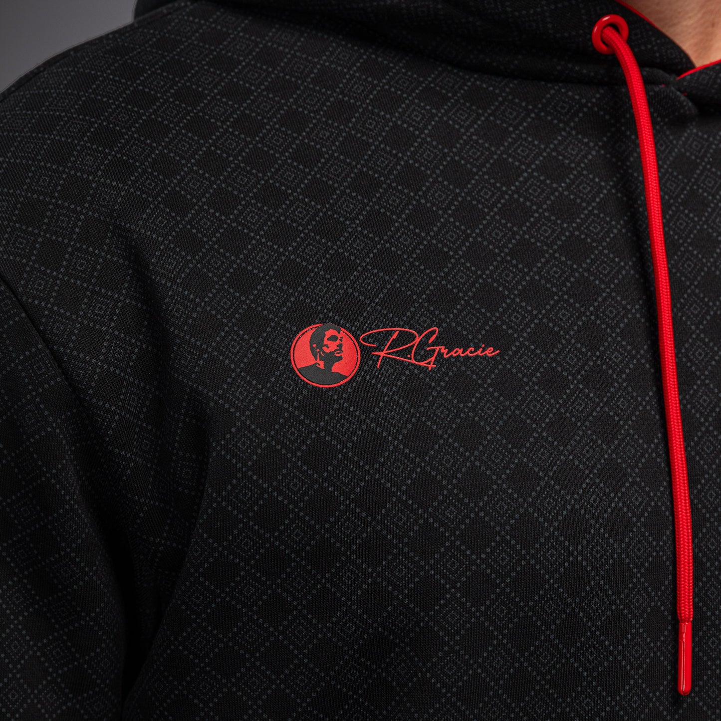 Venum x Roger Gracie Signature Hoodie - Black/Red