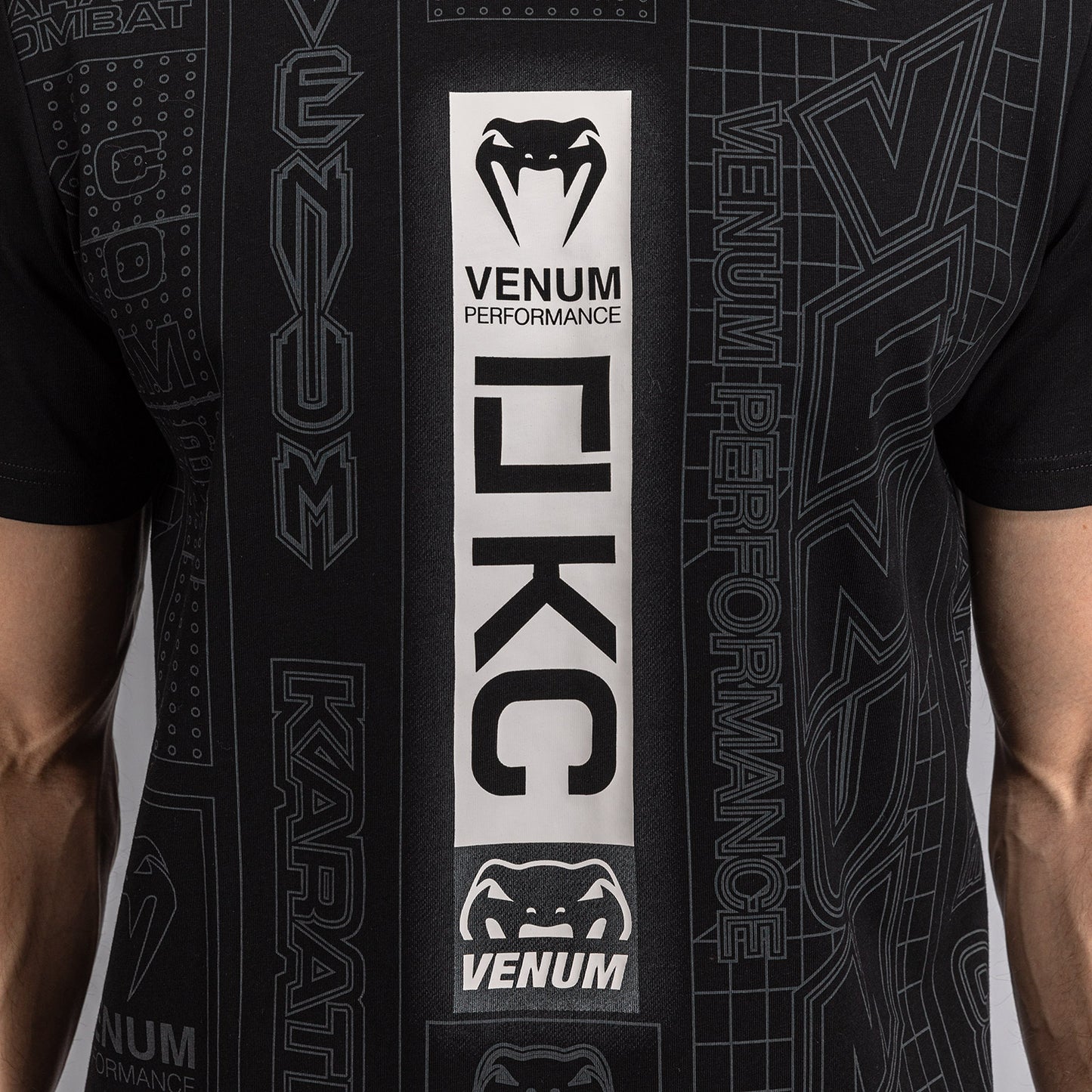 Karate Combat by Venum T-shirt - Black/Grey