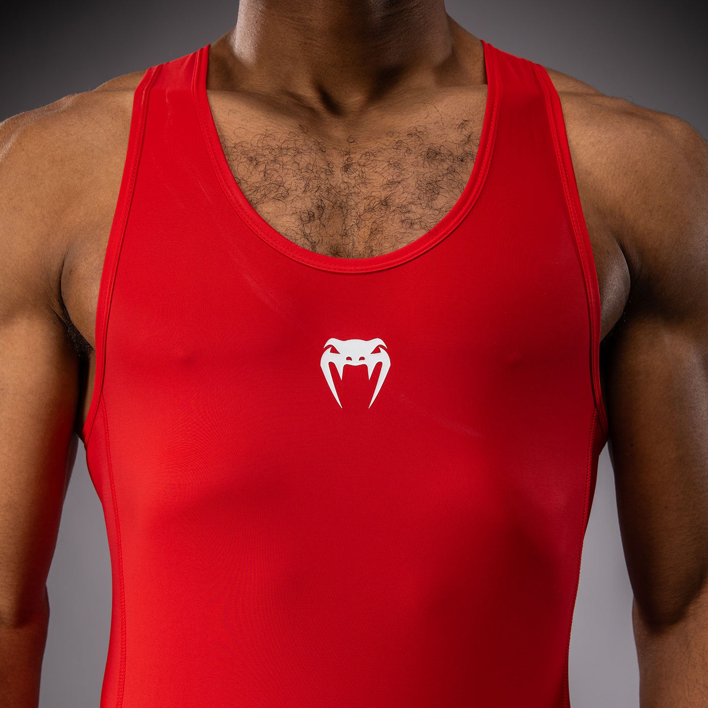 Venum Challenger Men's Wrestling Singlet - Red