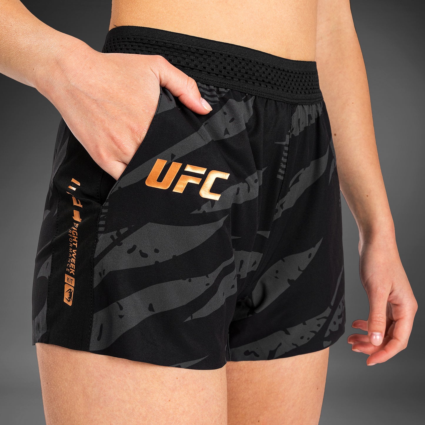 UFC Adrenaline by Venum Fight Week Women’s Performance Short - Urban Camo