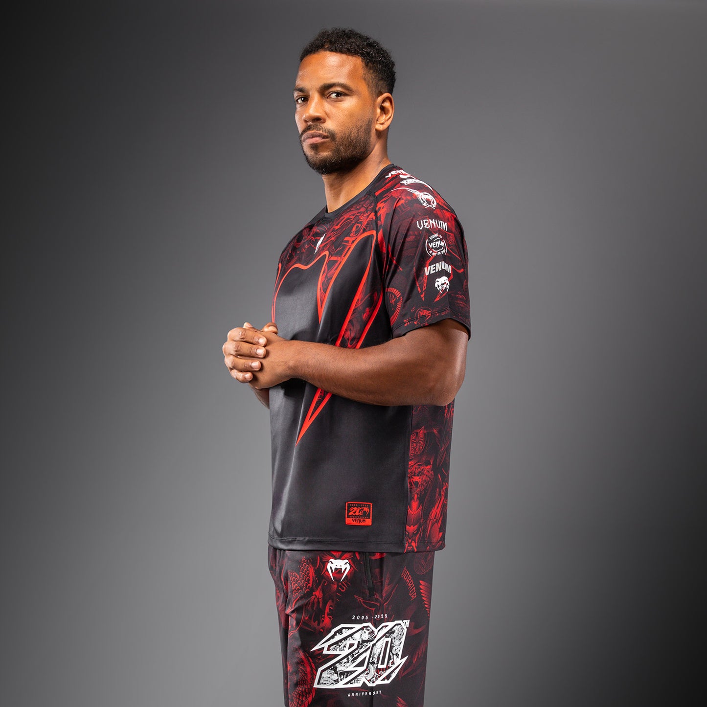 Venum 20th Anniversary Dry-Tech Shirt - Black/Red