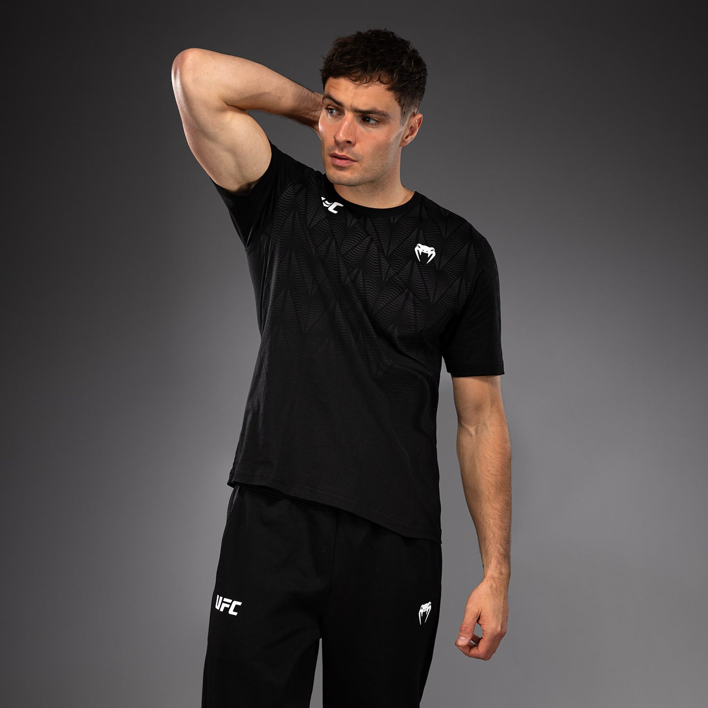 Men's UFC Zenith by Venum Replica Black T-Shirt