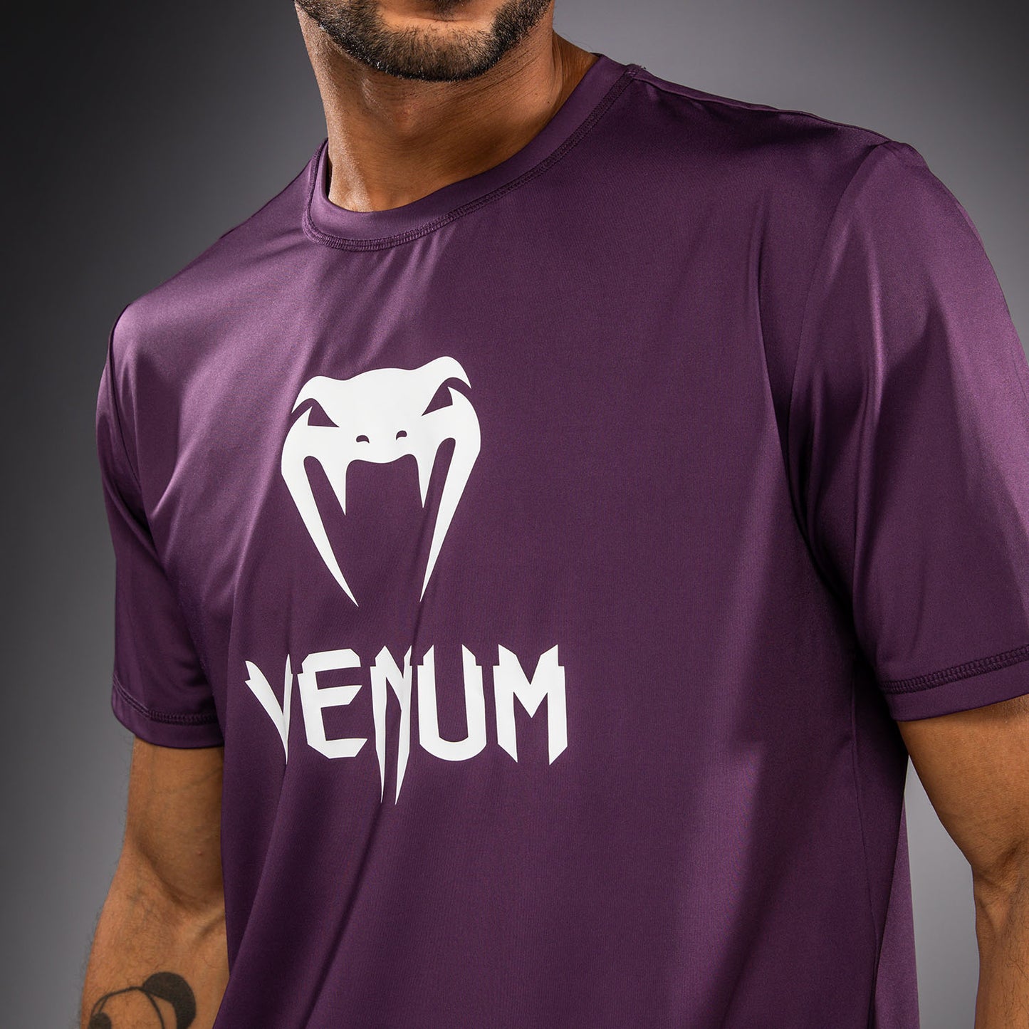 Venum Classic Dry Tech T-Shirt - Dark Purple