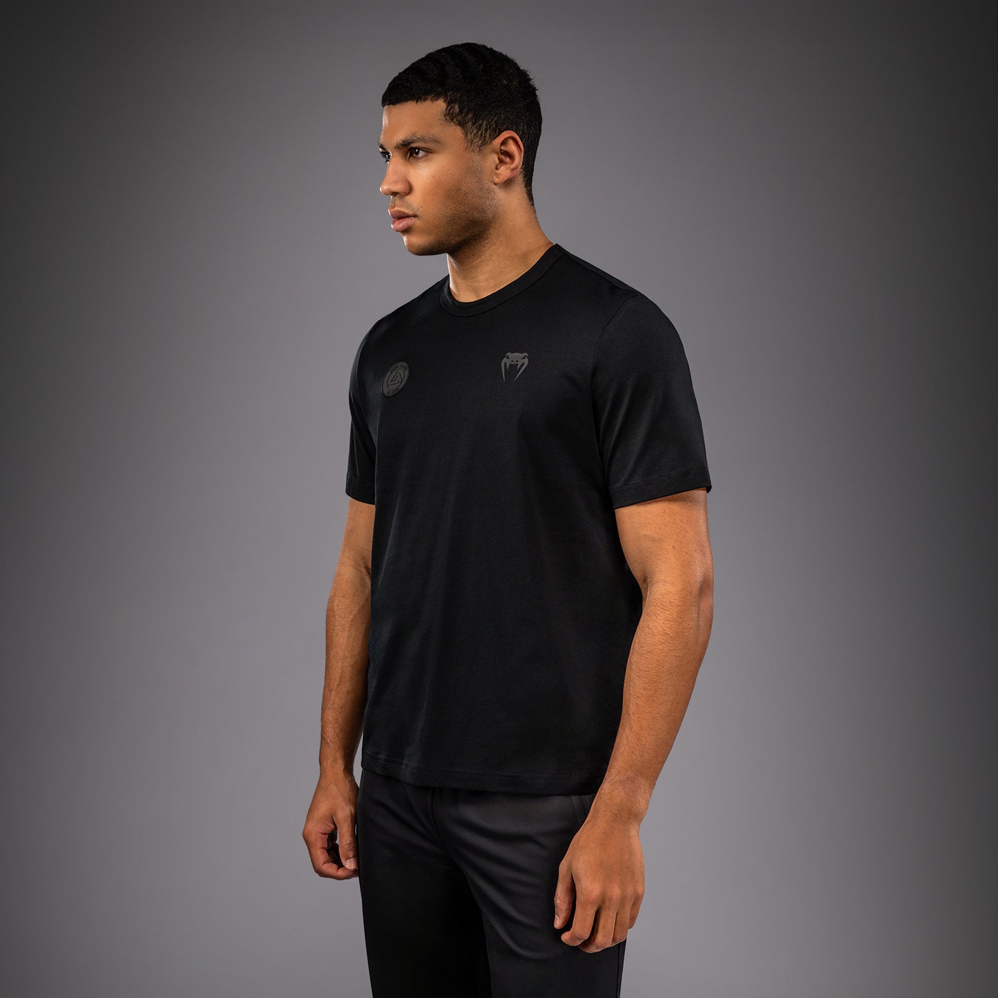 Venum x Roger Gracie Academy T-Shirt - Black
