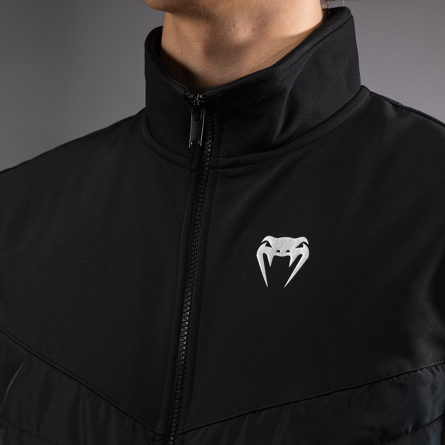 Venum Paddock Softshell Jacket Short Sleeves - Black