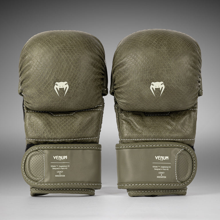 Venum Impact Evo Scales MMA Sparring Gloves - Ivory - Venum Asia