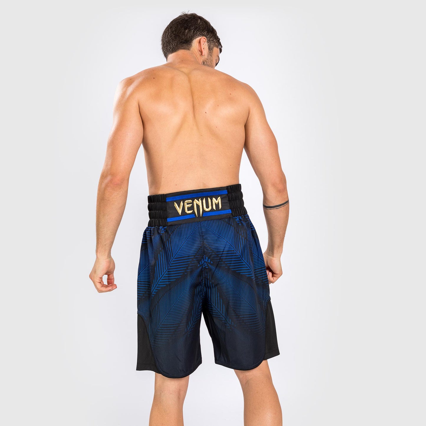 Venum Phantom Loma Boxing Short - Black/Blue