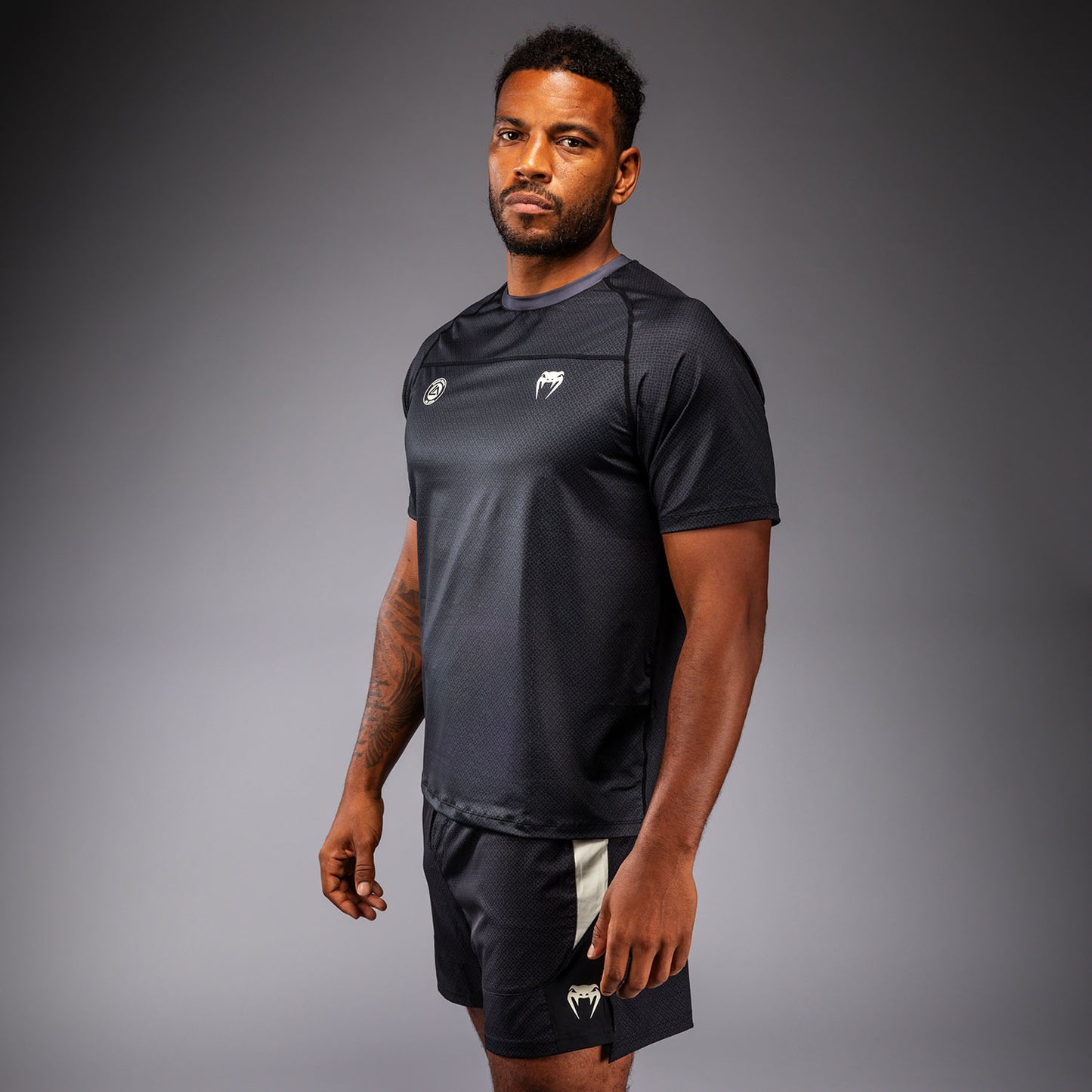 Venum x Roger Gracie Academy Dry Tech T-Shirt - Black
