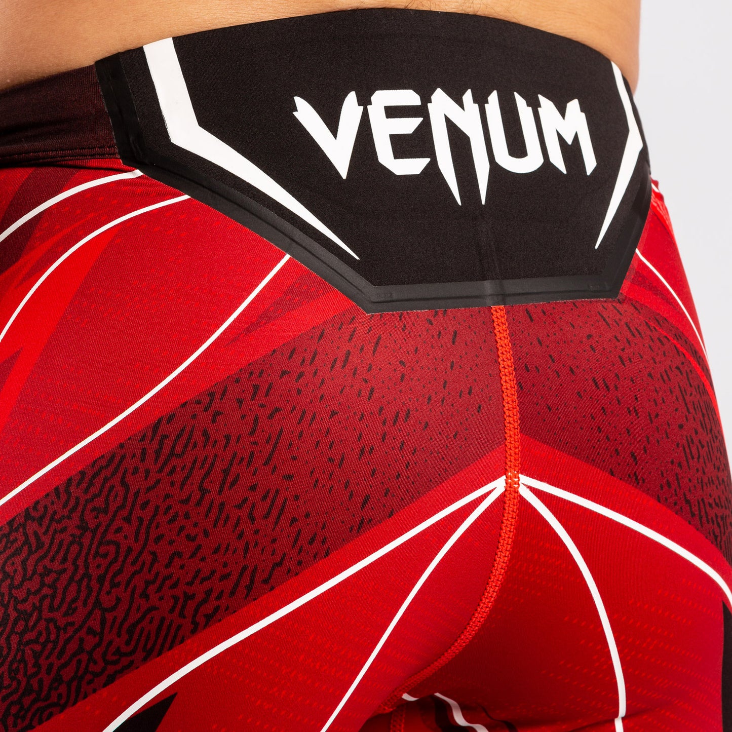 UFC Venum Authentic Fight Night Men's Vale Tudo Shorts - Short Fit - Red