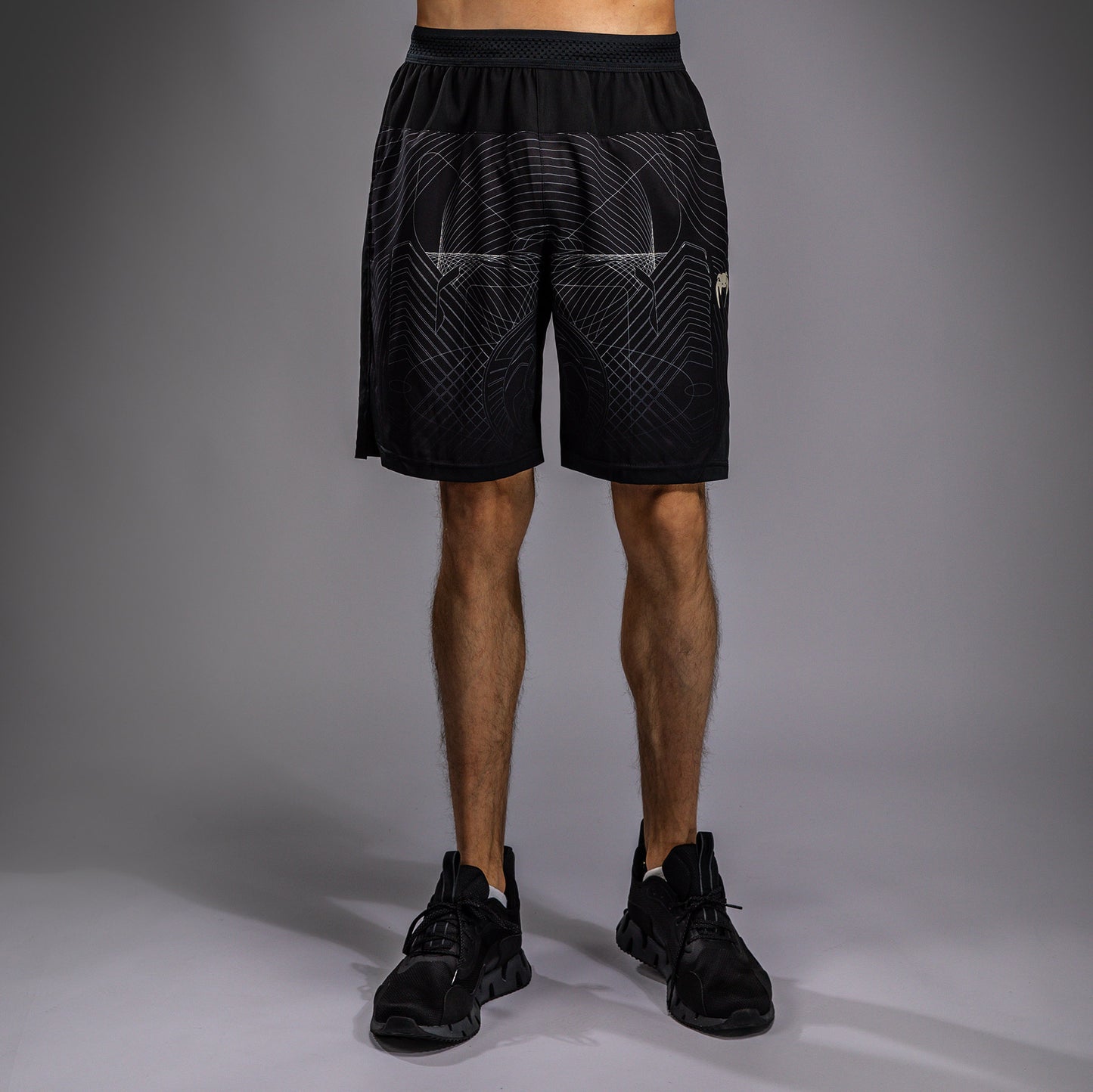 Venum G-Fit Air Men's Training Shorts - Deep Black/Desert Sand