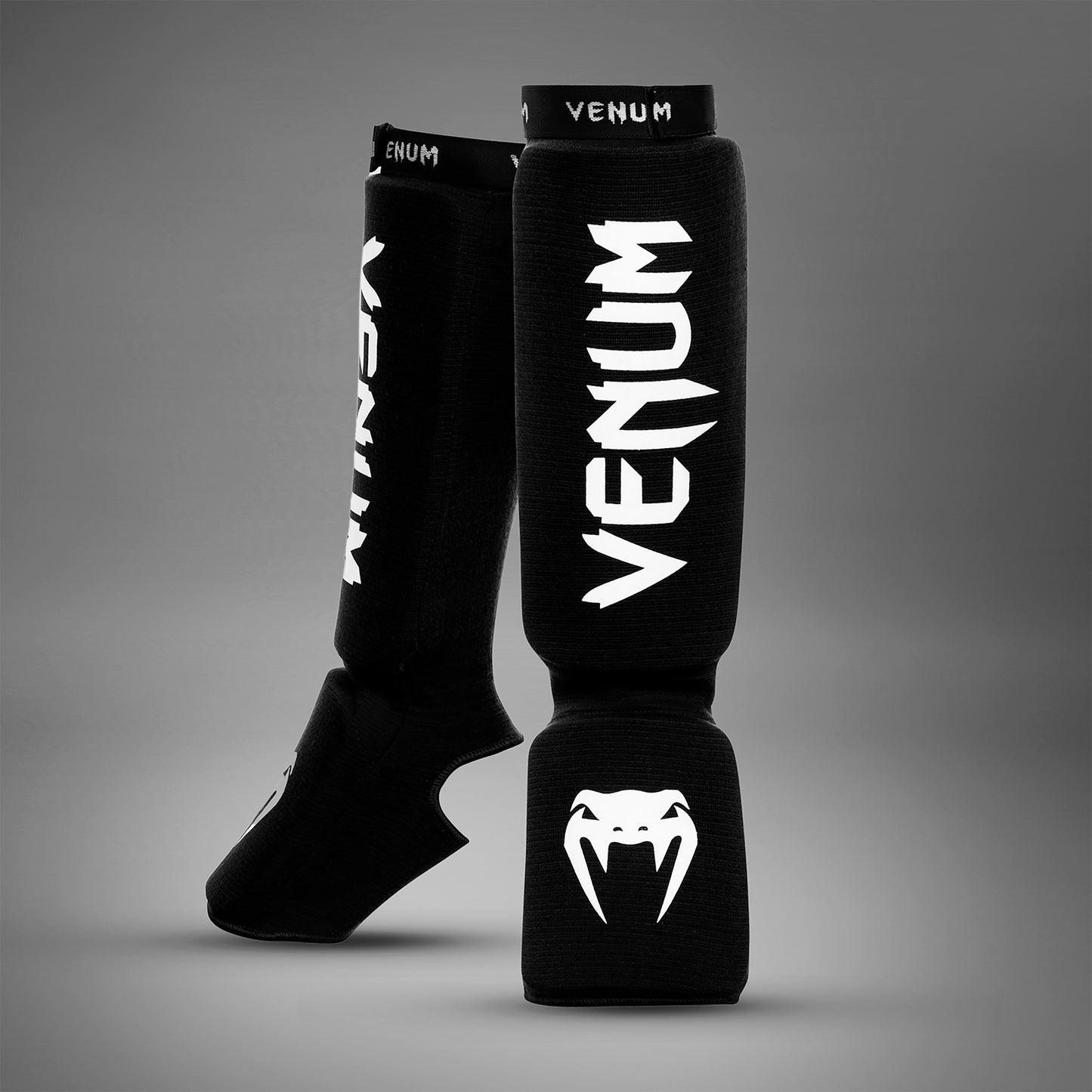 Venum Kontact Shin Guards - Black