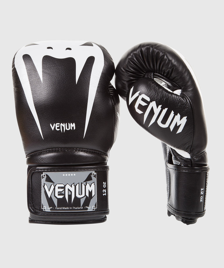 豊富な商品から Giant Venum 3.0 Black/Gold - Leather Nappa - Gloves Boxing ボクシング