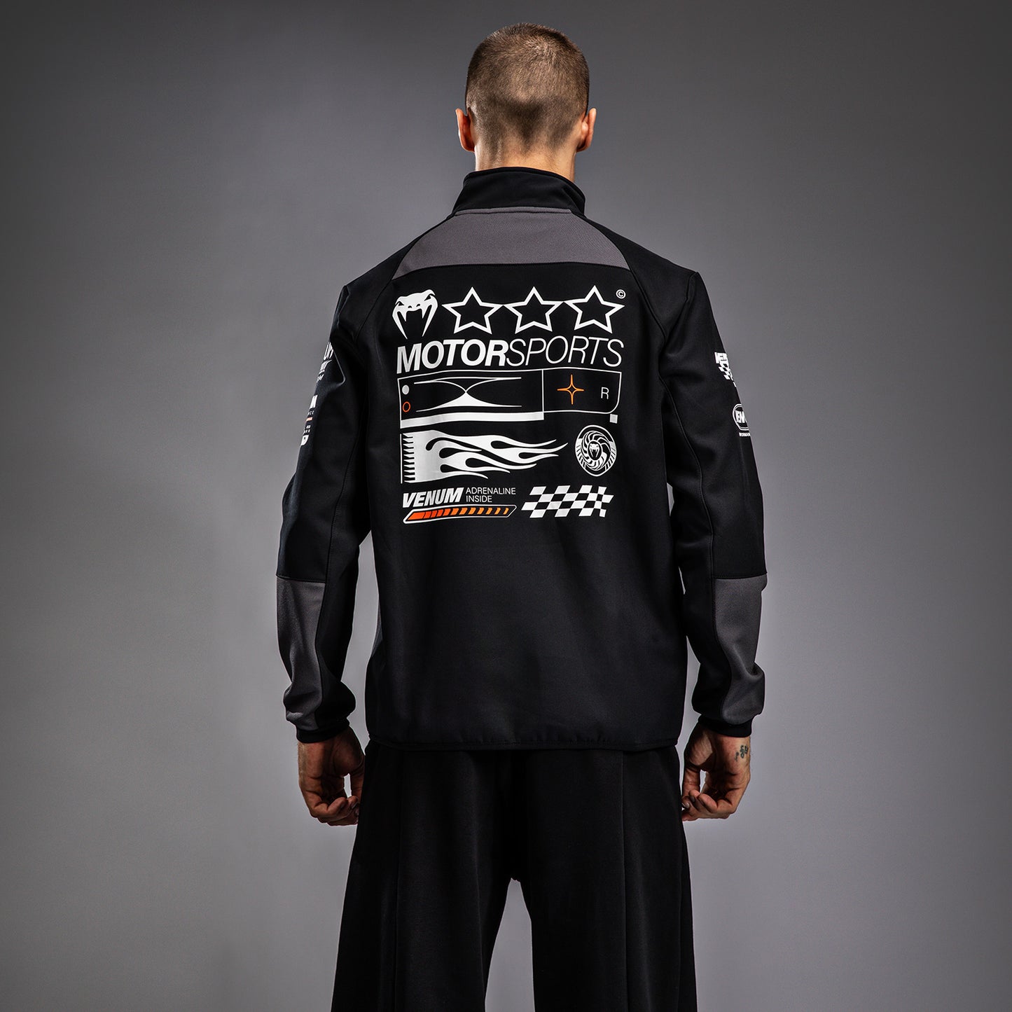 Venum Motorsport Softshell Jacket - Deep Black