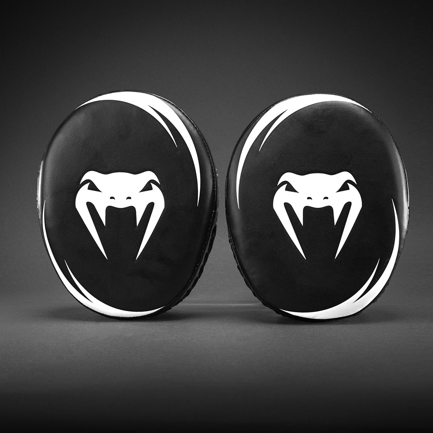 Venum Elite Focus Mitts (Pair) - Black/White