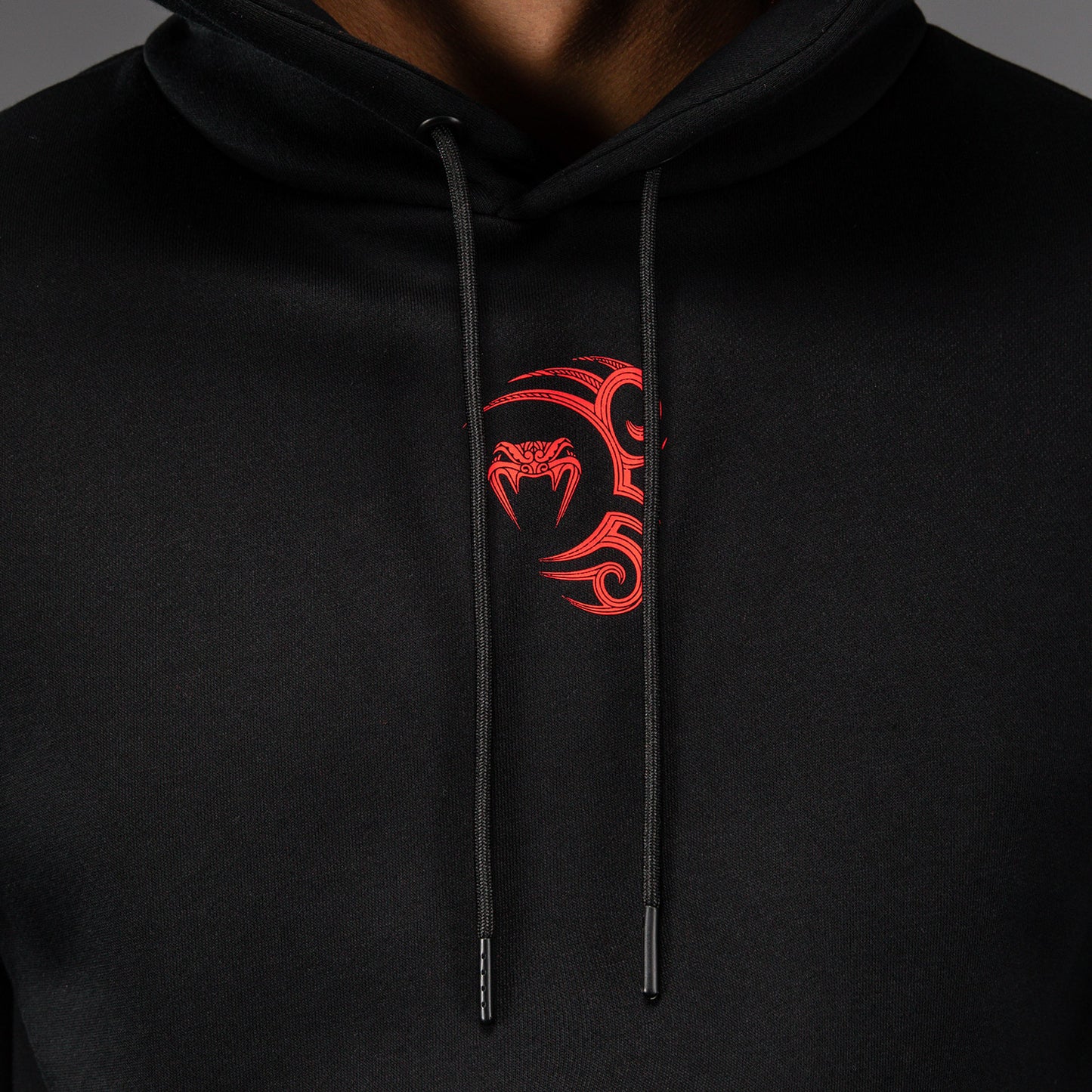 Venum x Mike Tyson Tiger Hoodie - Deep Black/Intense Red