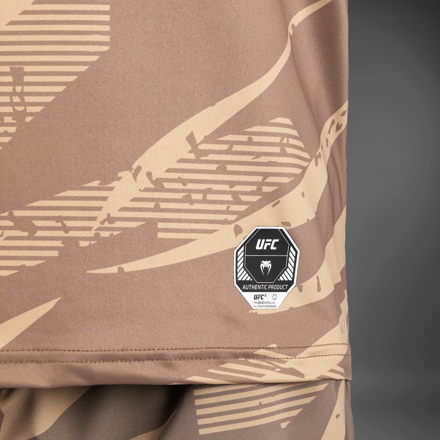 UFC Adrenaline by Venum Men's Fight Week Dry-Tech T-shirt - Desert Camo