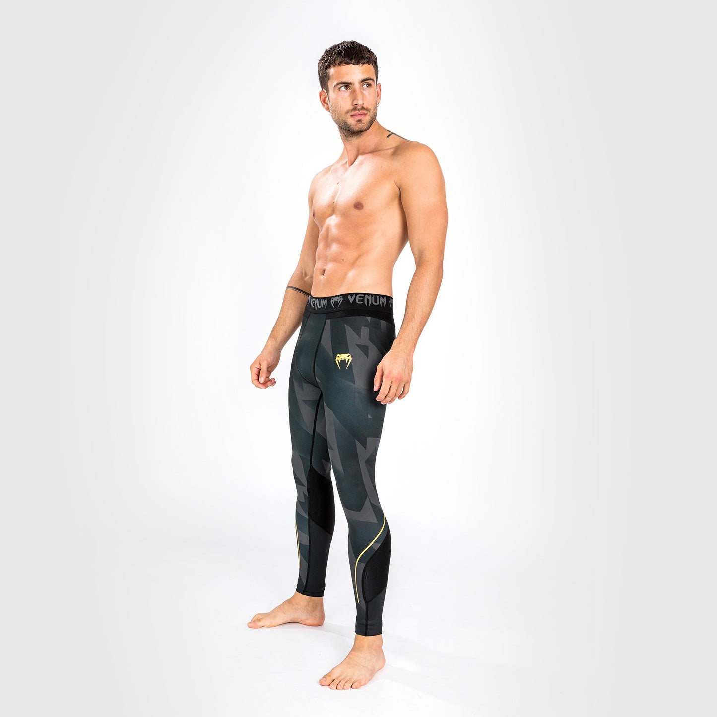 Venum Razor Spats - Black/Gold