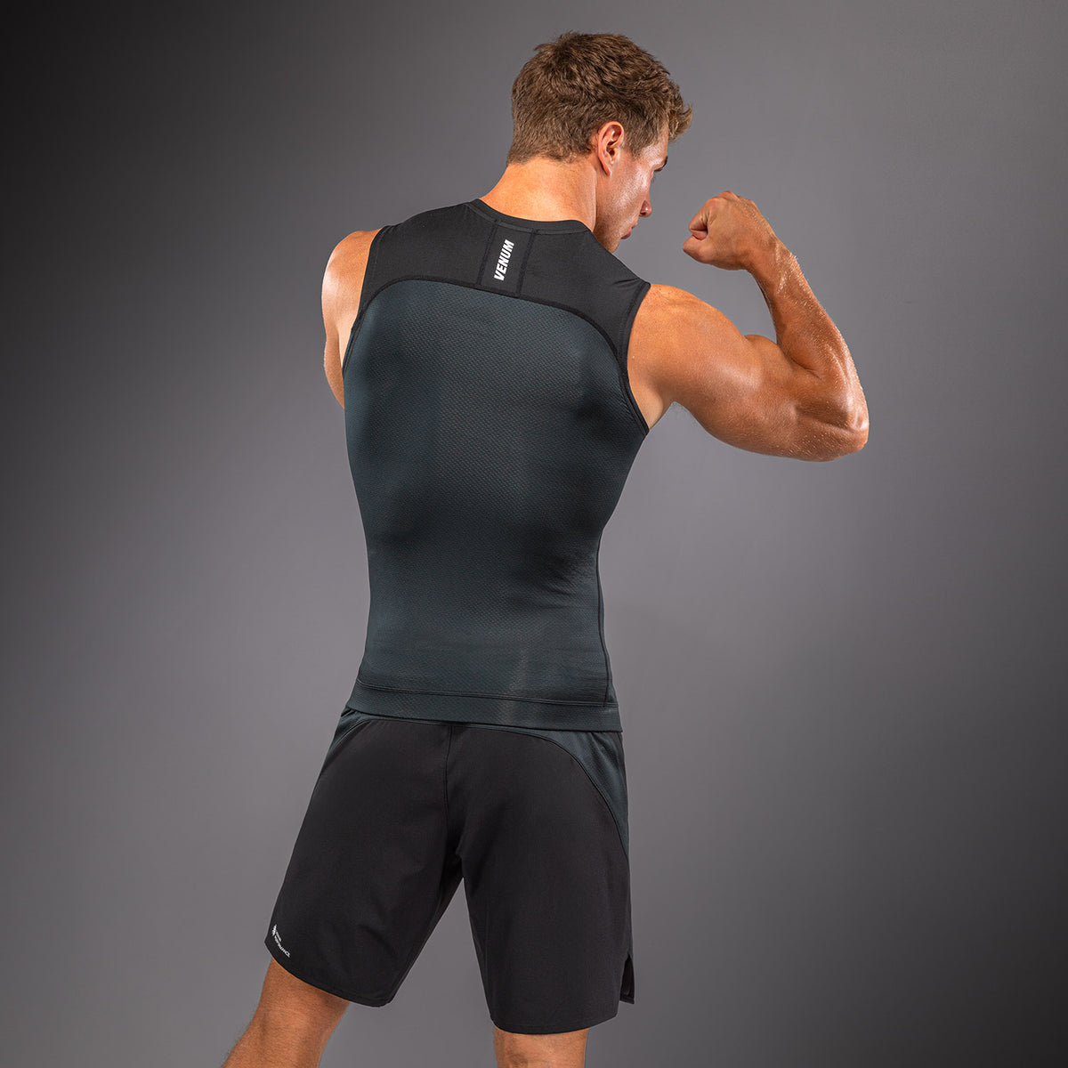 Venum G-Fit Scale Sleeveless Rashguard - Black