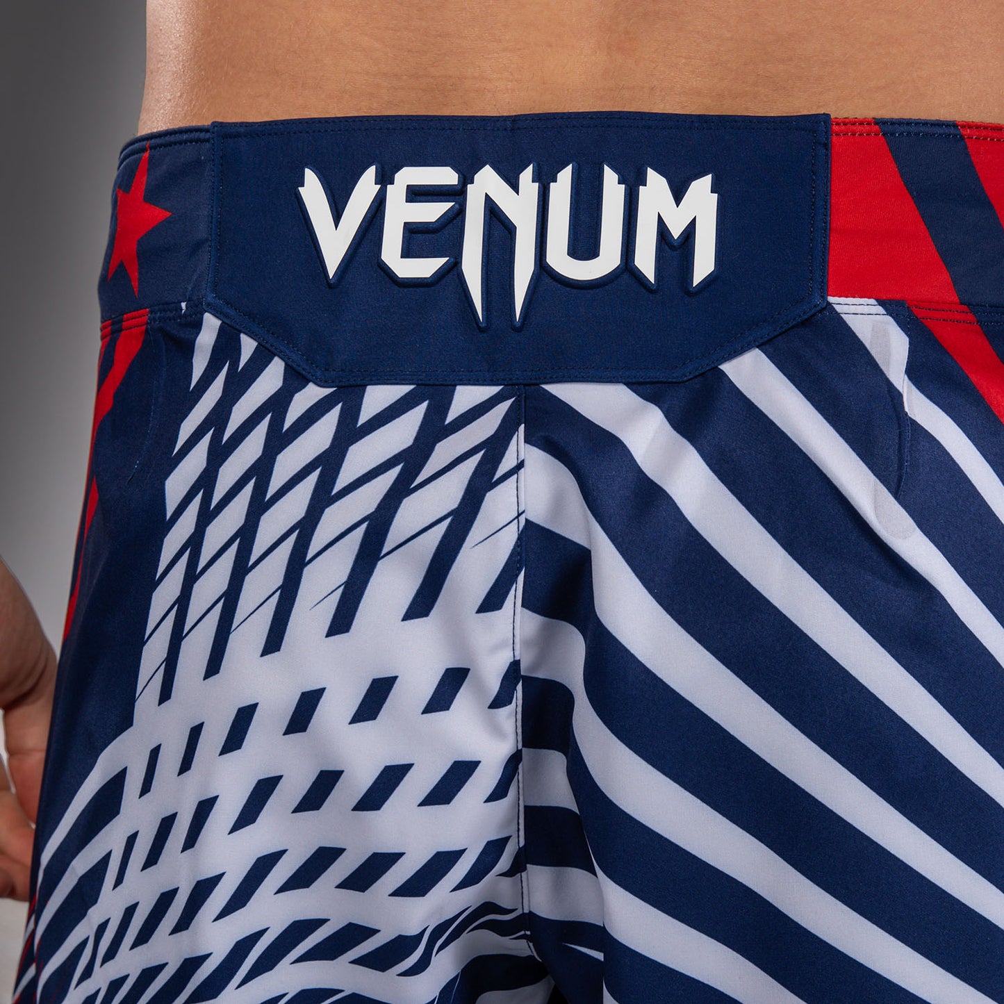 Men's UFC Freedom 250 by Venum Blue Authentic Fight Night Short Fit Fight Short