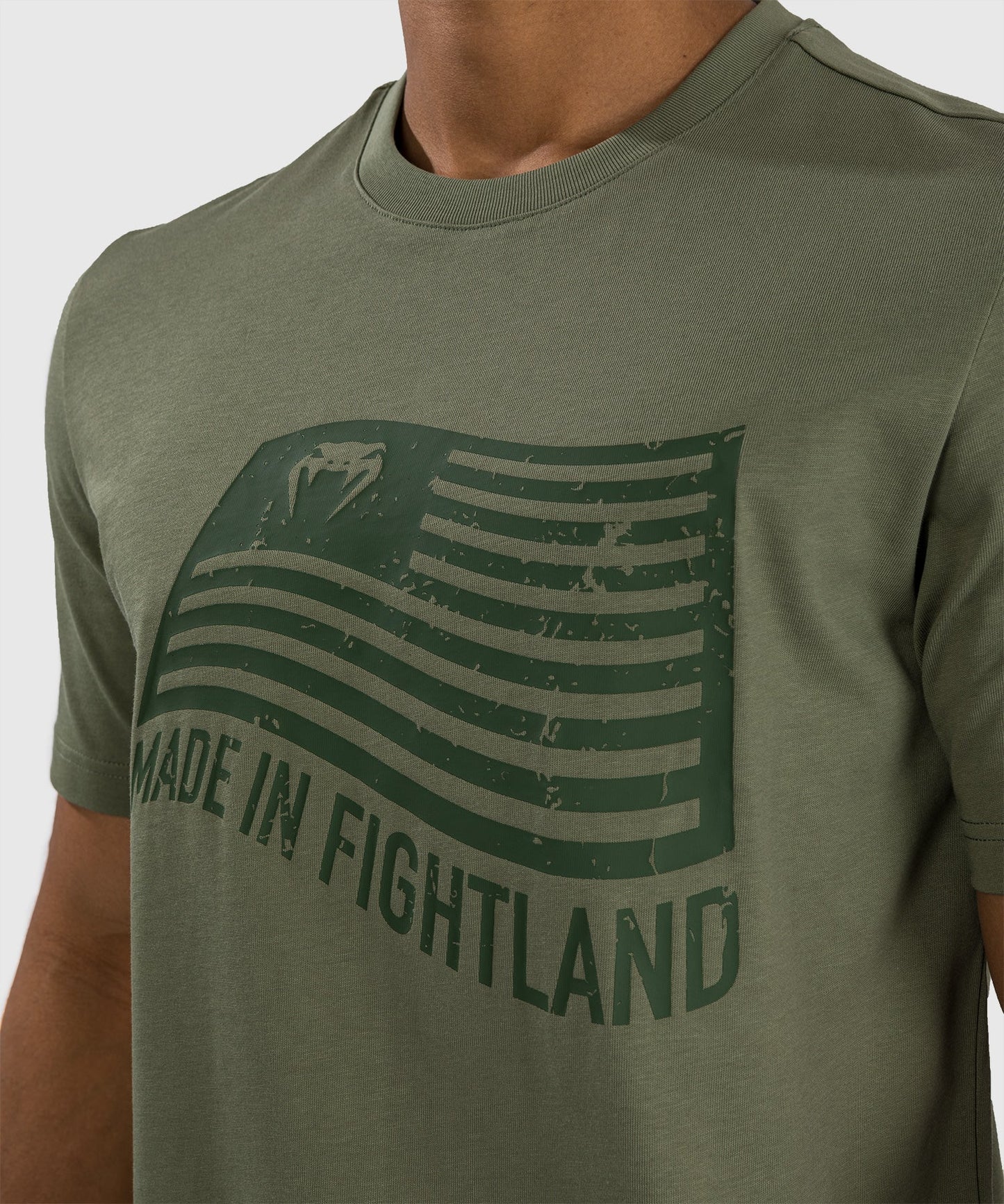 Venum Made in Fightland T-Shirt - Khaki