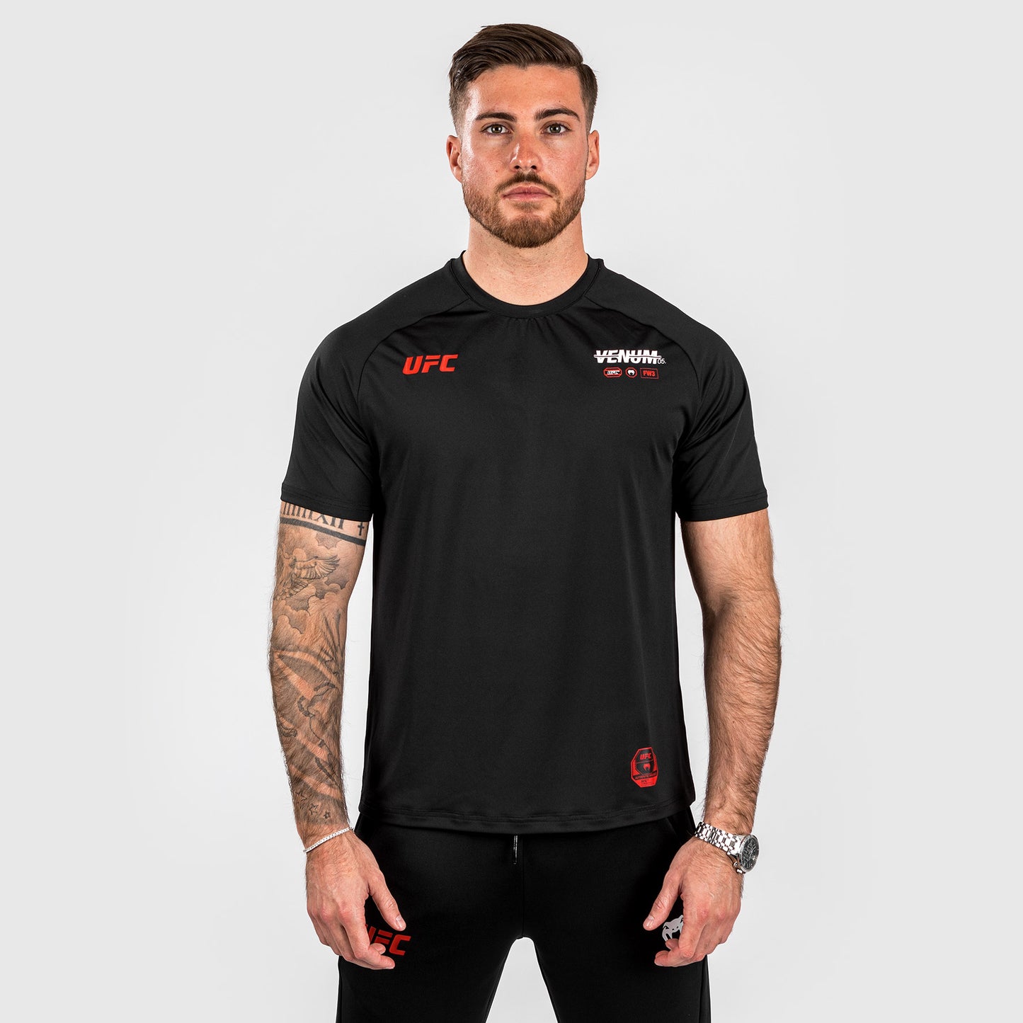 UFC Adrenaline by Venum Fight Week Men’s Dry-tech T-shirt - Black