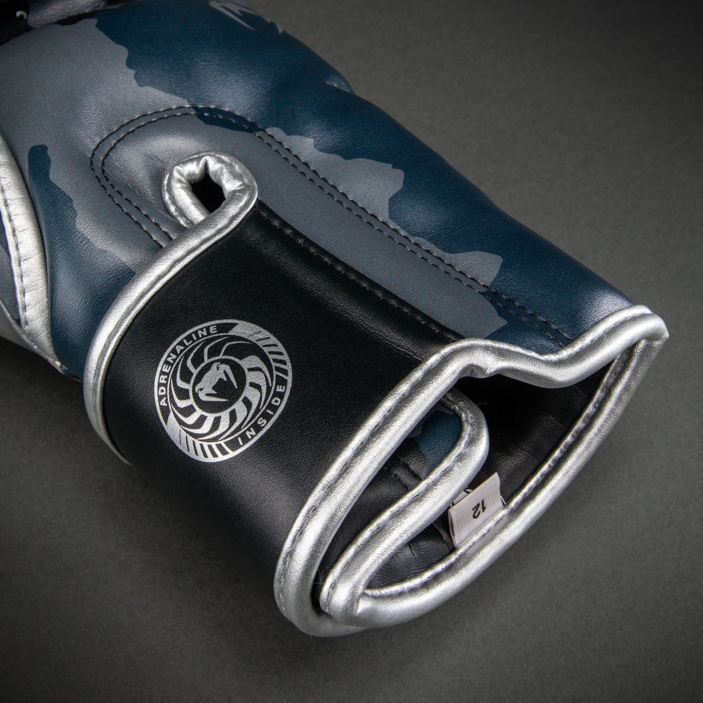 Venum Elite Camo Boxing Gloves - Dark Navy/Blue