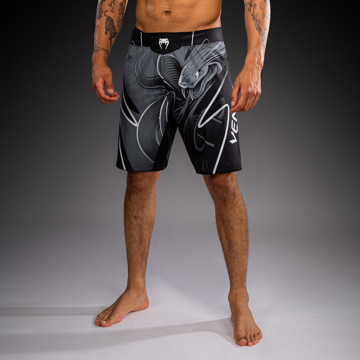 Venum Crimson Viper 2.0 Fightshorts - Black/Grey