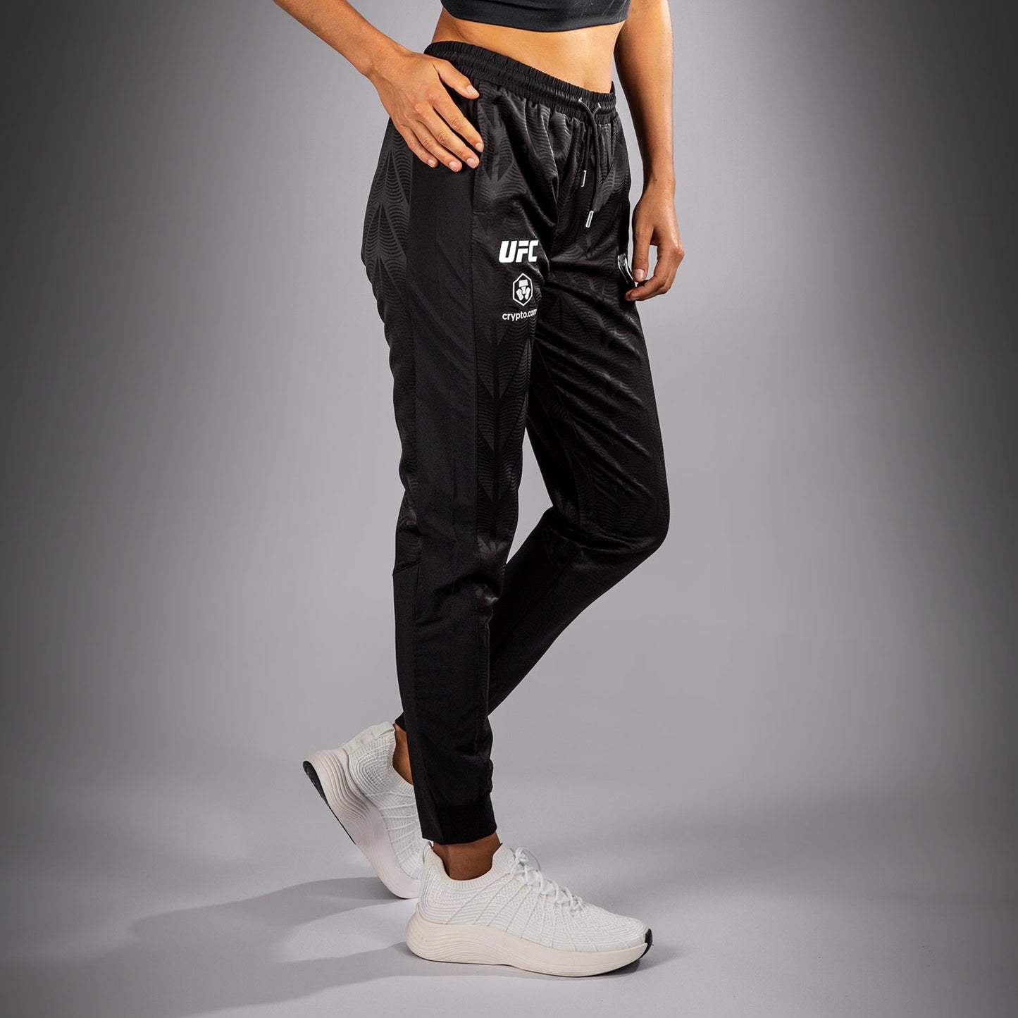 Women's UFC Zenith by Venum Black Authentic Fight Night Walkout Pant