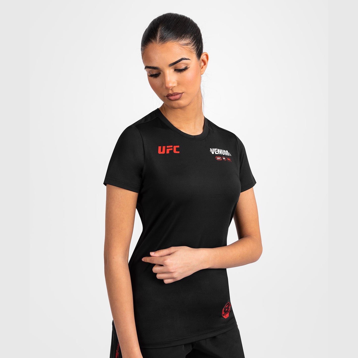 UFC Adrenaline by Venum Fight Week  Women’s Dry-Tech T-shirt - Black
