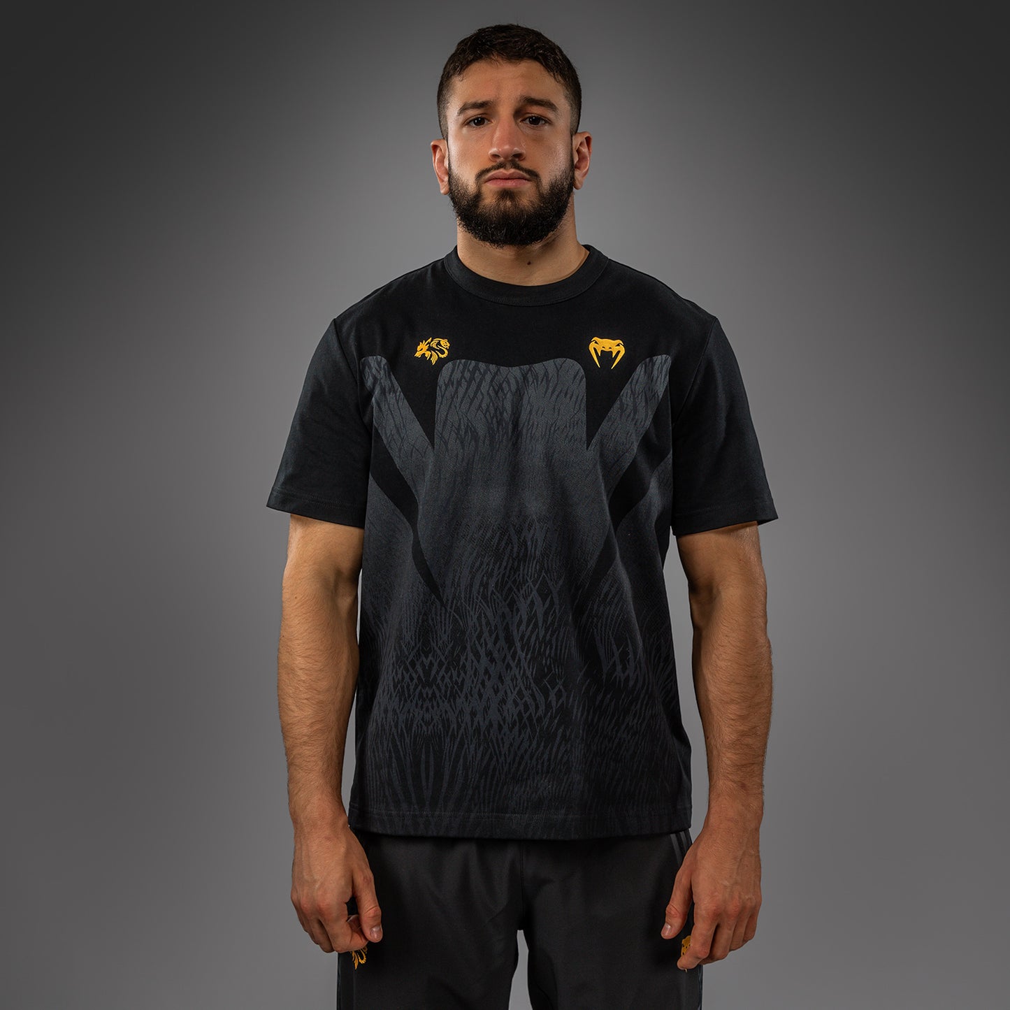 Venum x Chimaev T-Shirt - Black/Grey