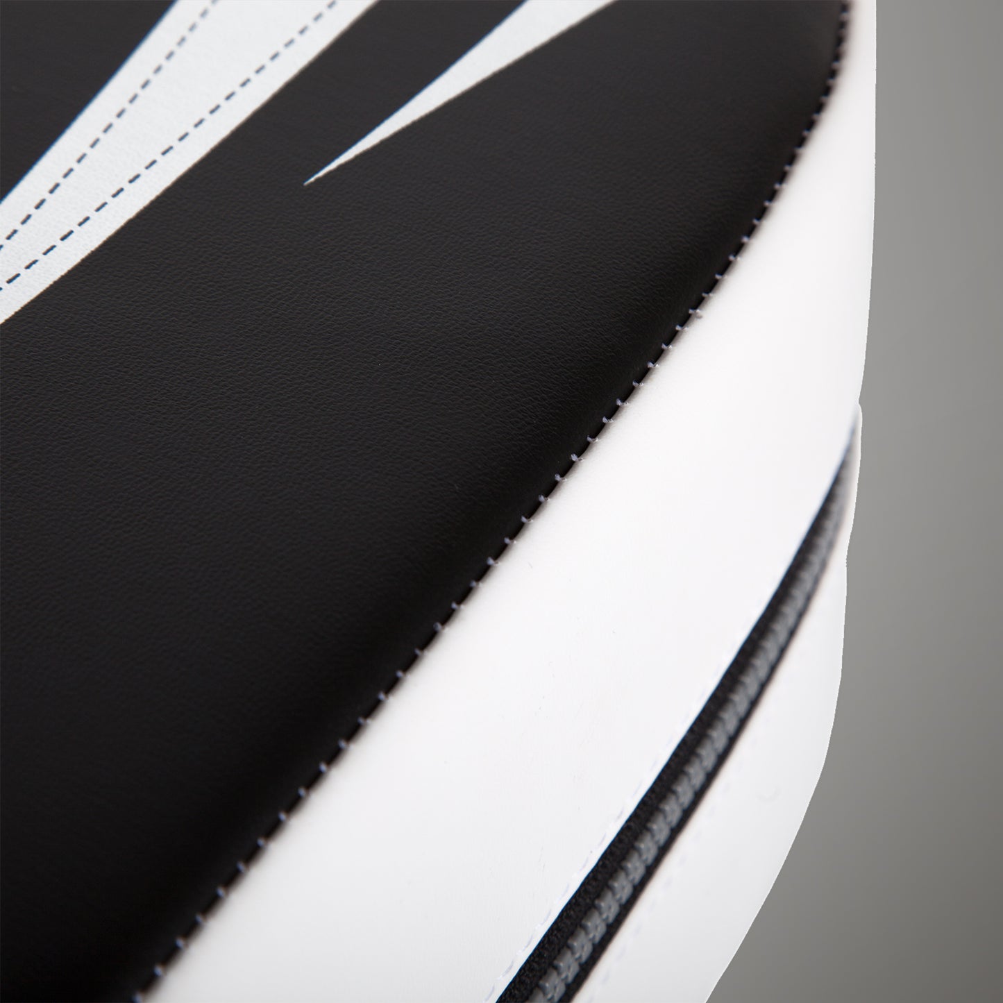 Venum Absolute Square Kick Shield - Skintex Leather - Black/Ice