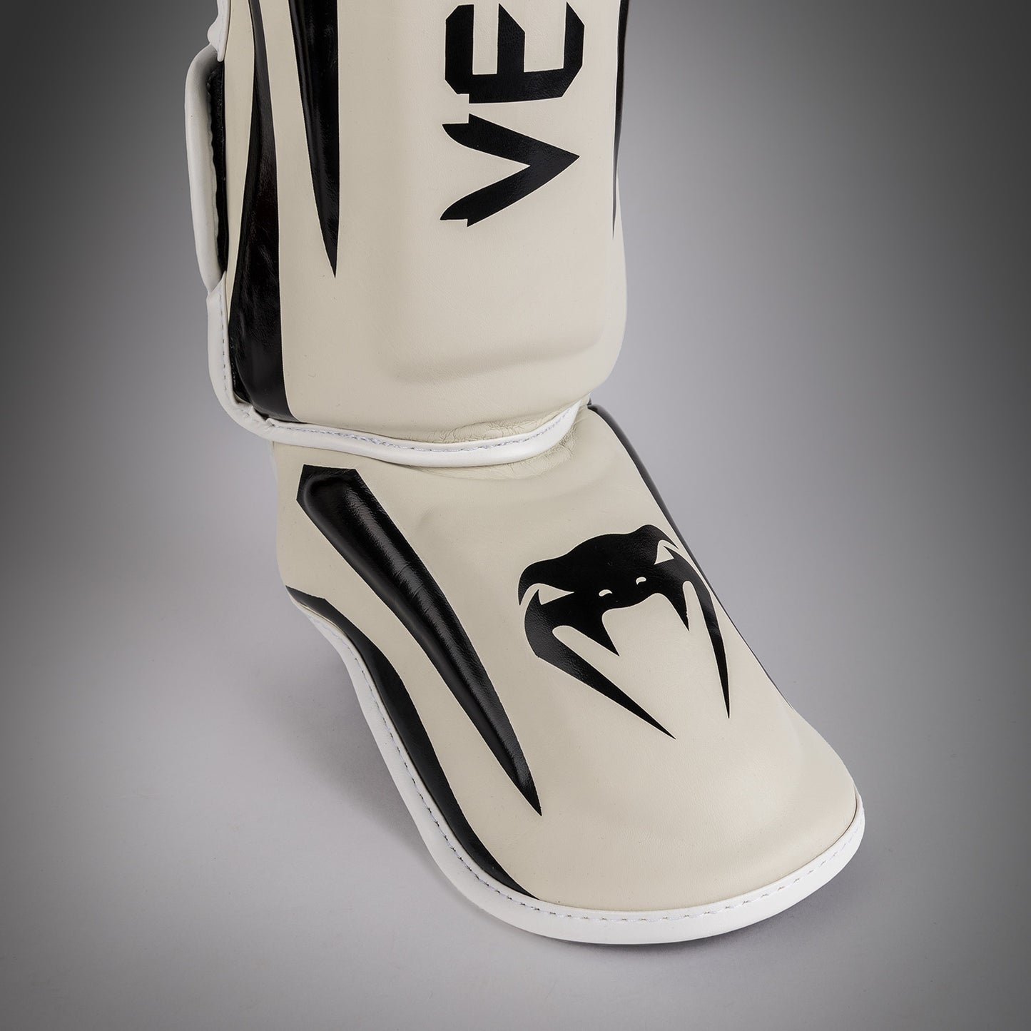 Venum Elite Standup Shinguards - White/Black