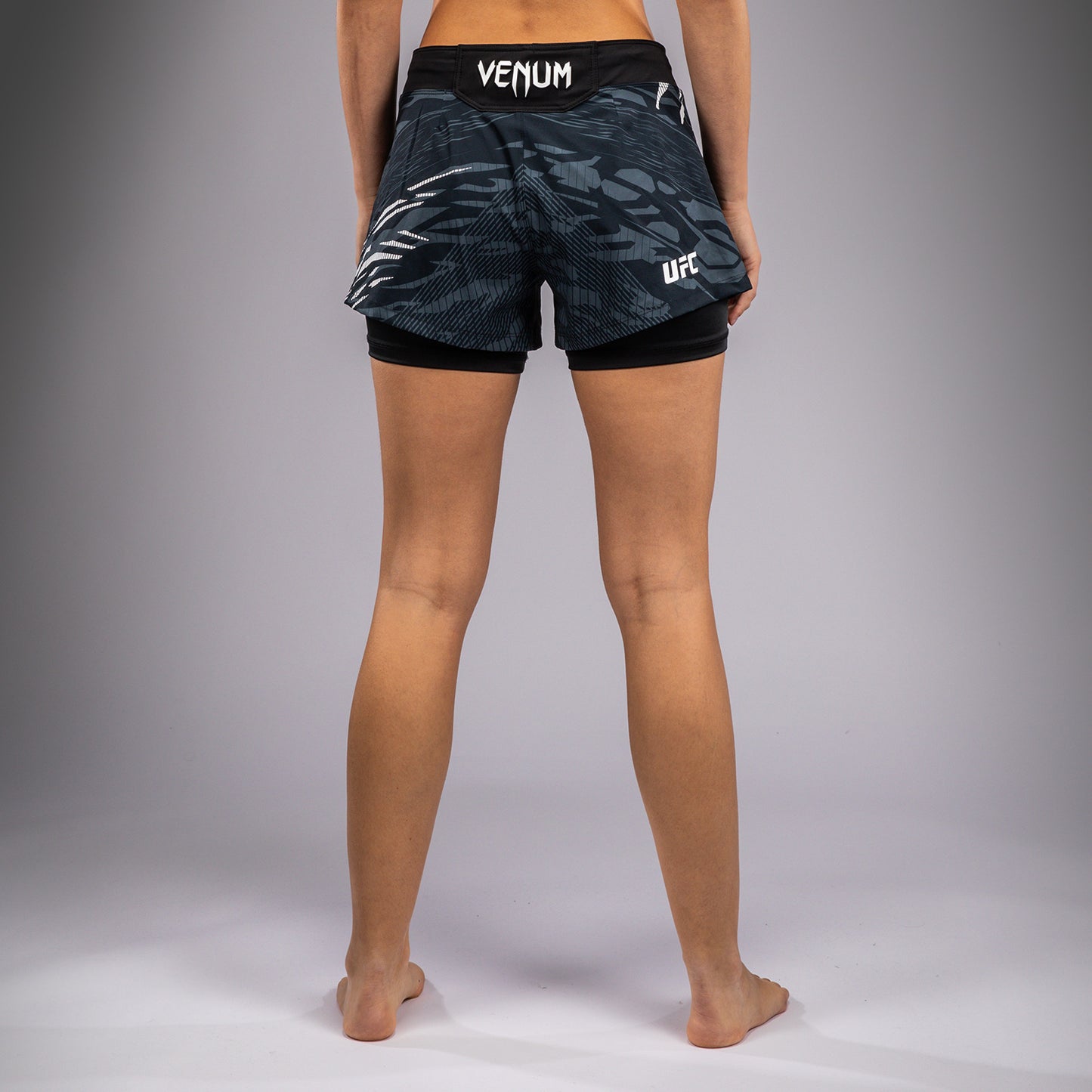 UFC Fusion by Venum Authentic Fight Night Women’s Fight Short - Black