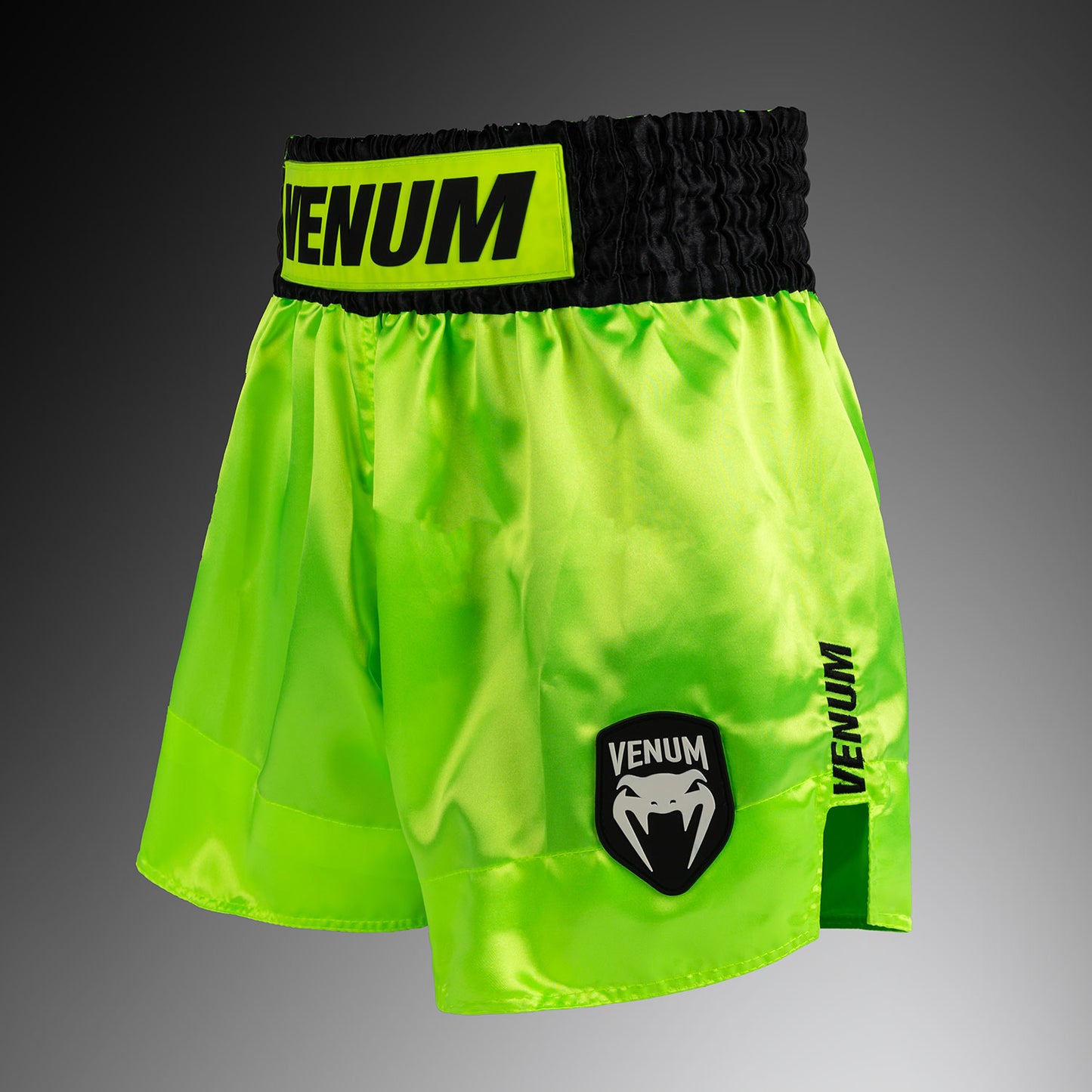 Venum Classic Evo Muay Thai Shorts - NeonYellow/Black