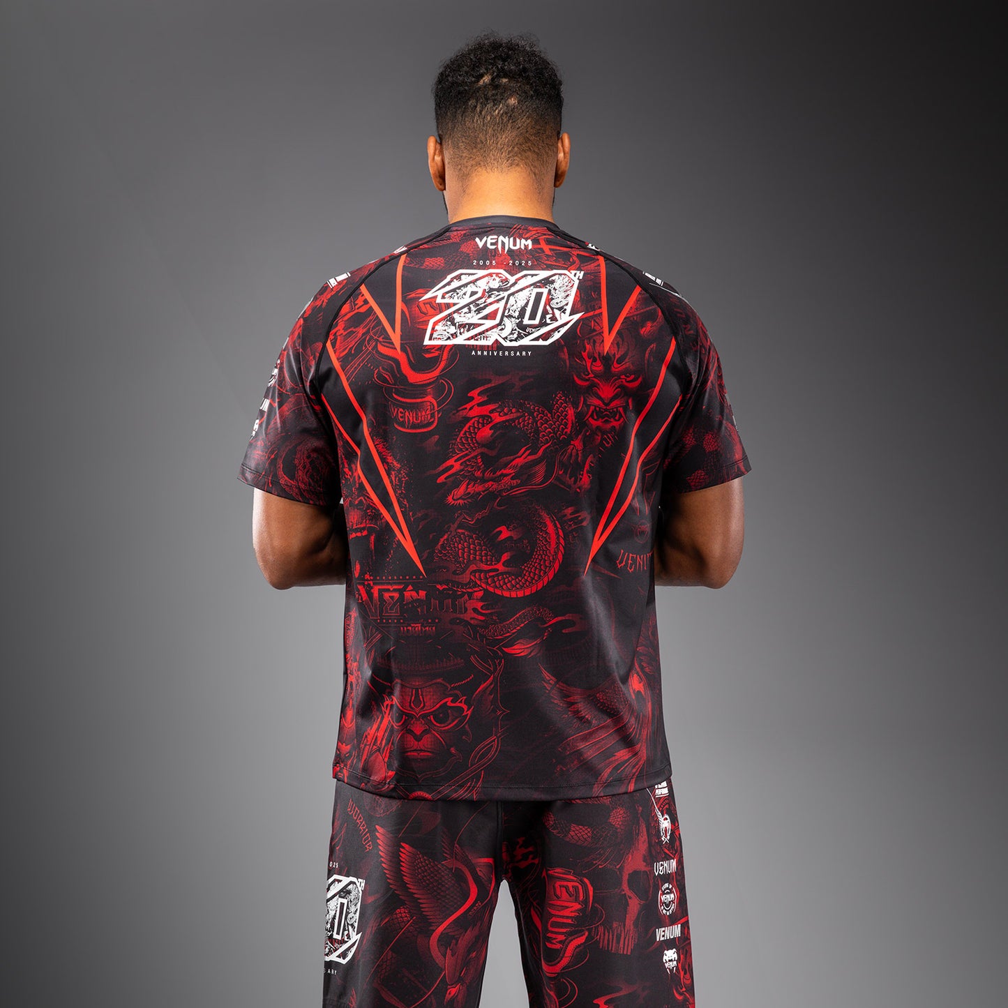 Venum 20th Anniversary Dry-Tech Shirt - Black/Red