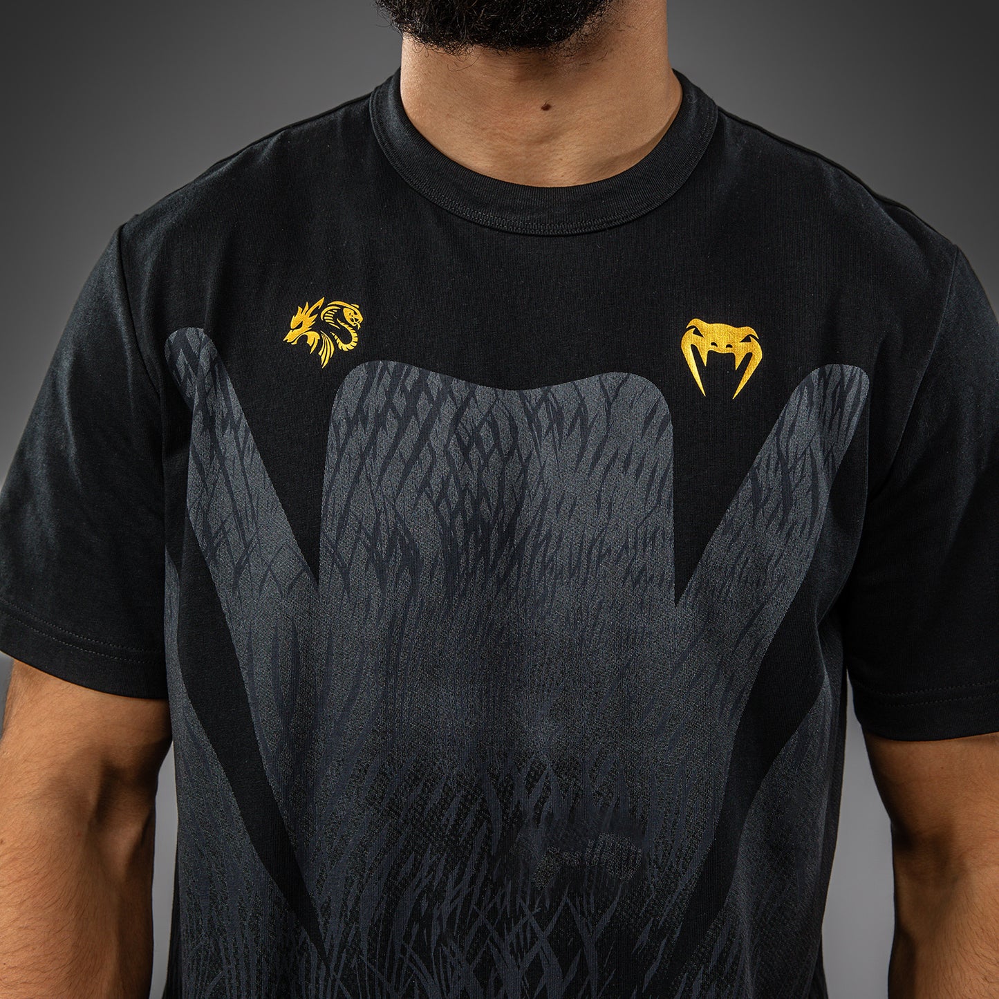 Venum x Chimaev T-Shirt - Black/Grey