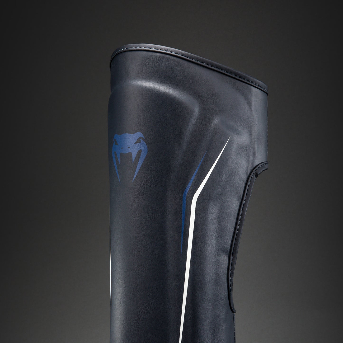 Venum G-Core Shin Guards - Navy Blue/White