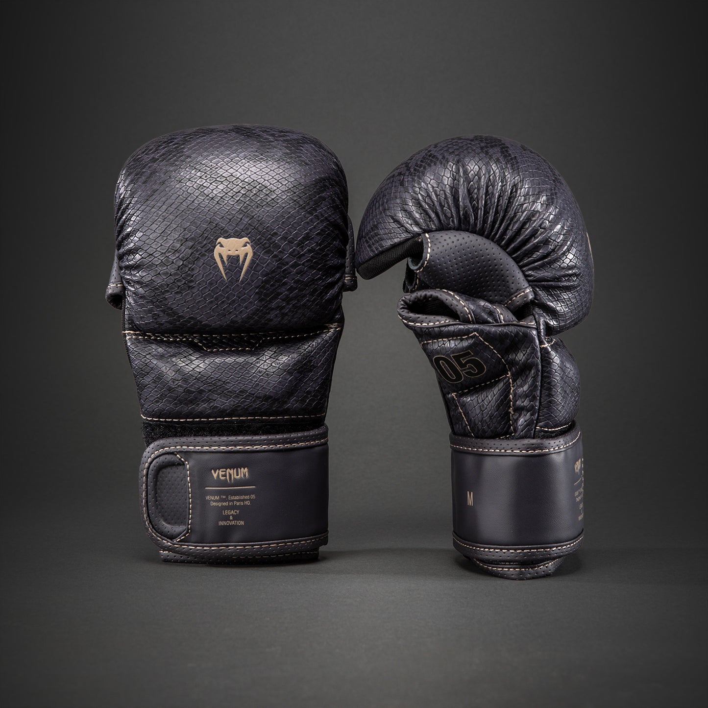 Venum Impact Evo Scales MMA Sparring Gloves - Dark Purple