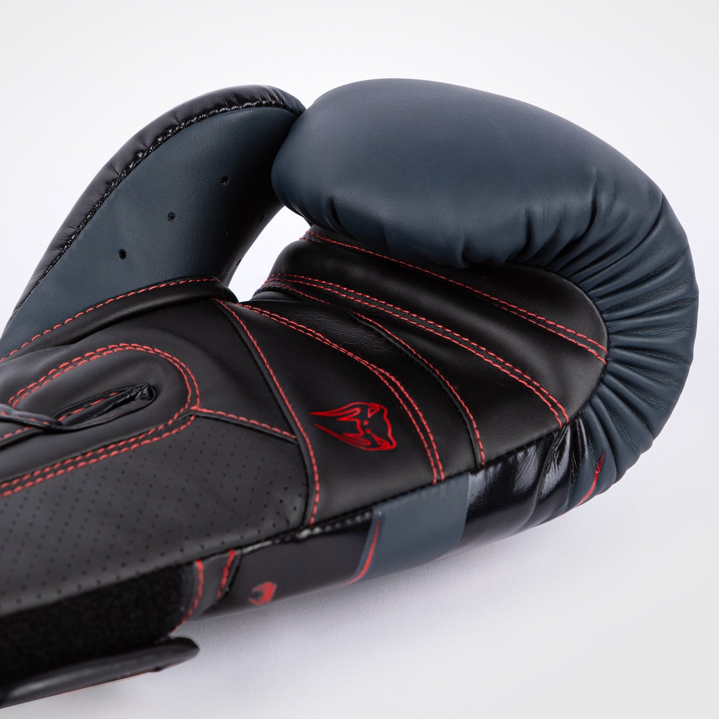Venum Elite Evo Boxing Gloves - Navy/Black/Red