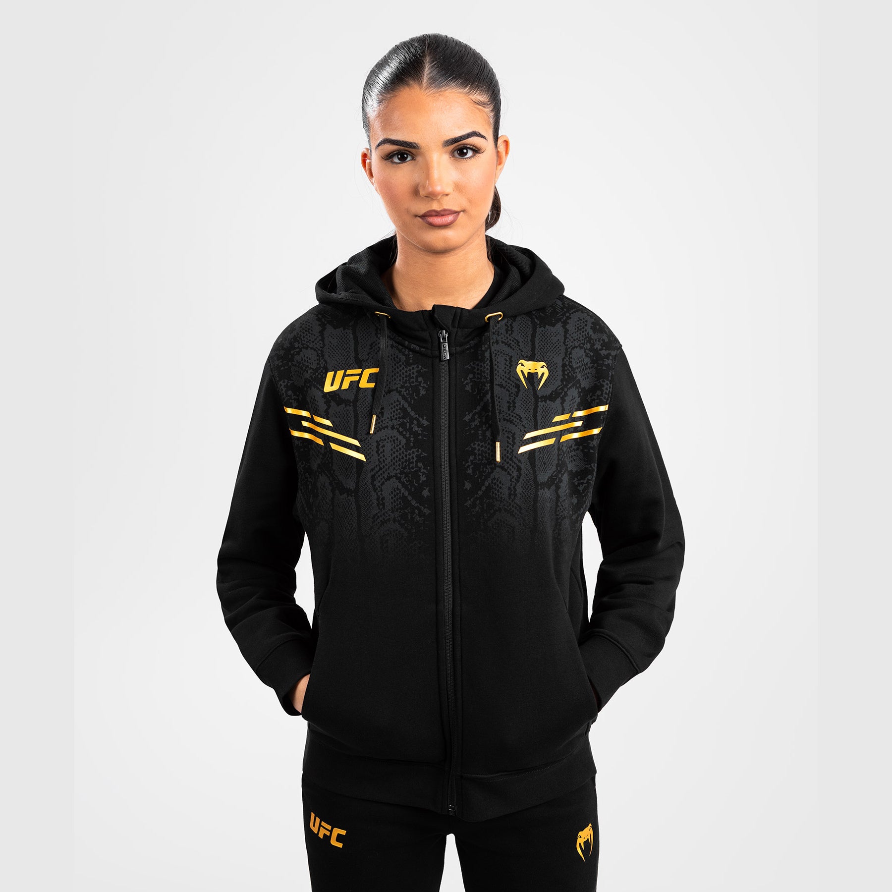 UFC Adrenaline by Venum Replica ウィメンズ・ジップパーカー 