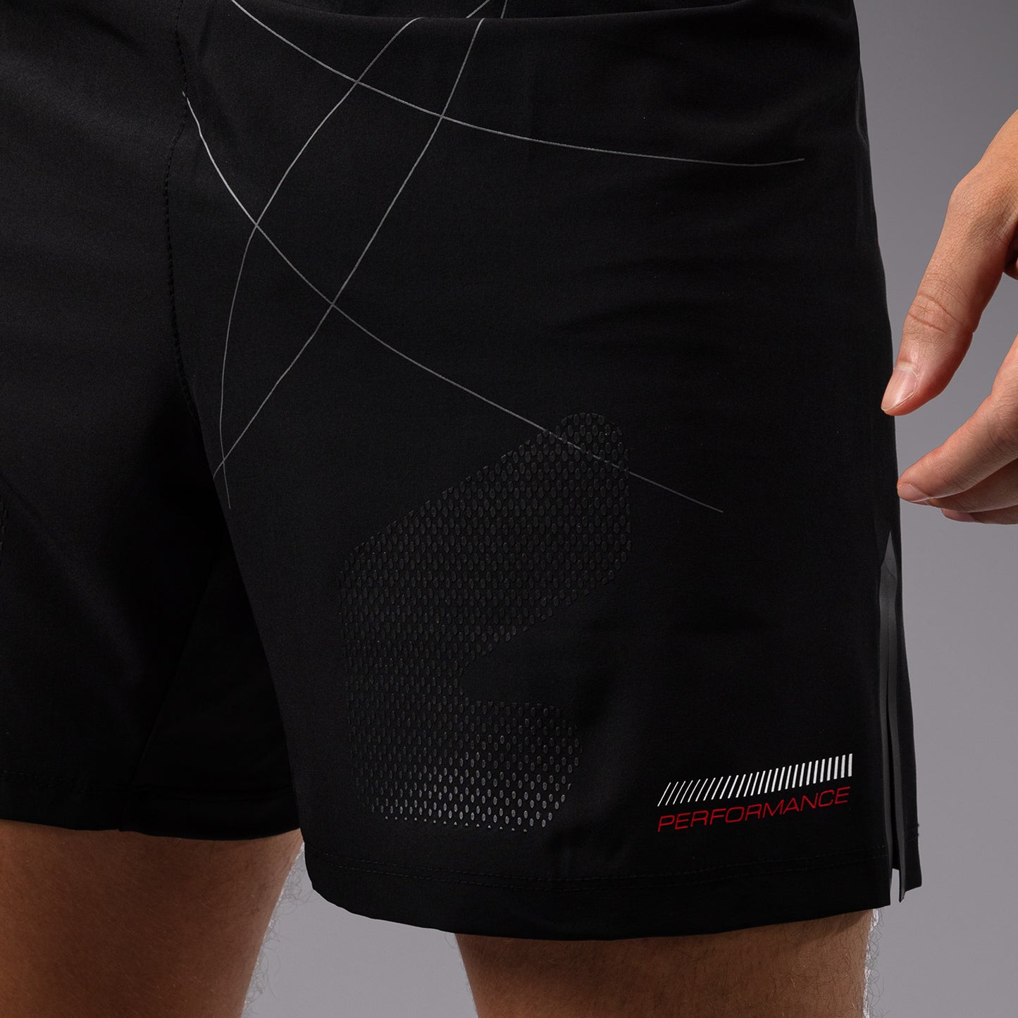 Venum Tactical XT Fightshorts - Black/Fire Red