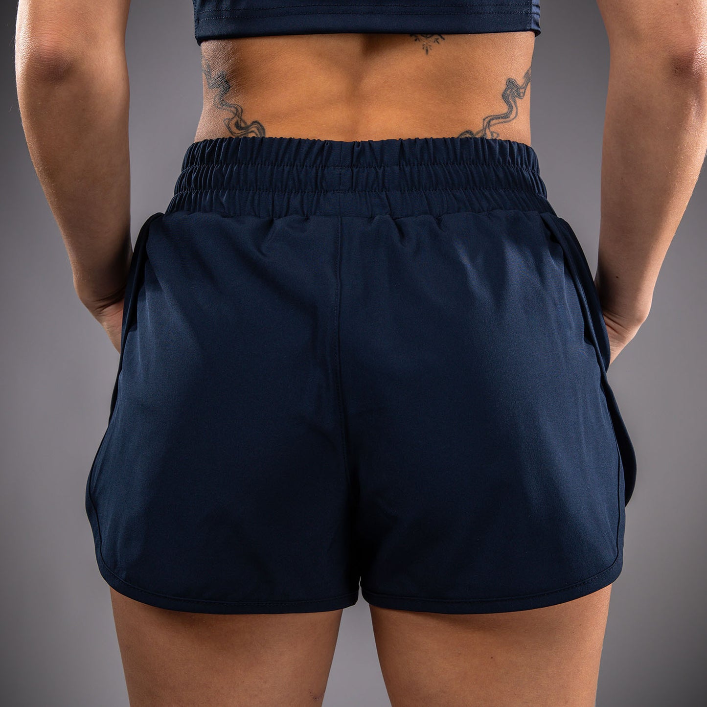 Venum Sculpt Shape Women's Training Shorts - Navy Blue