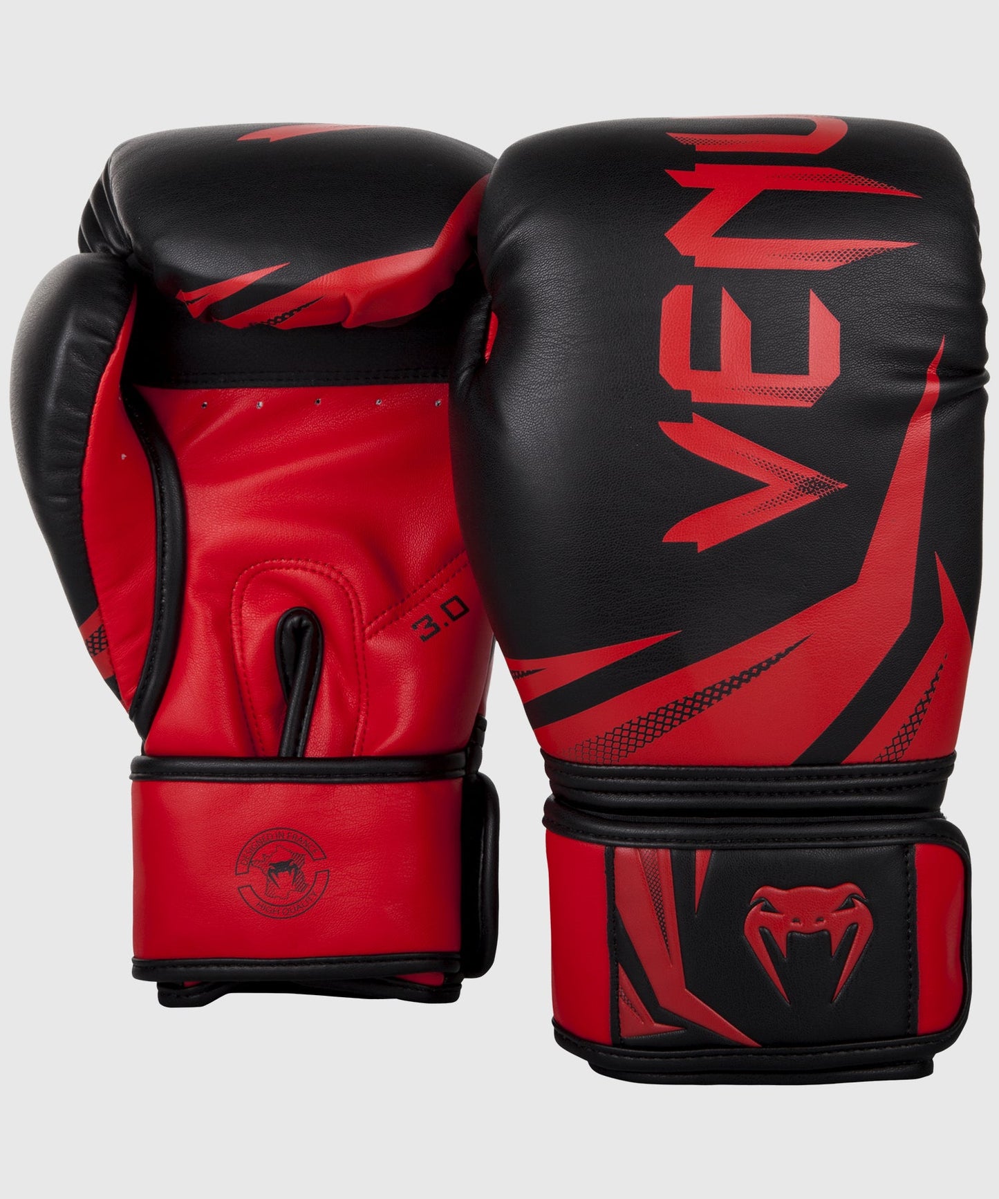 Venum Challenger 3.0 Boxing Gloves - Black/Red