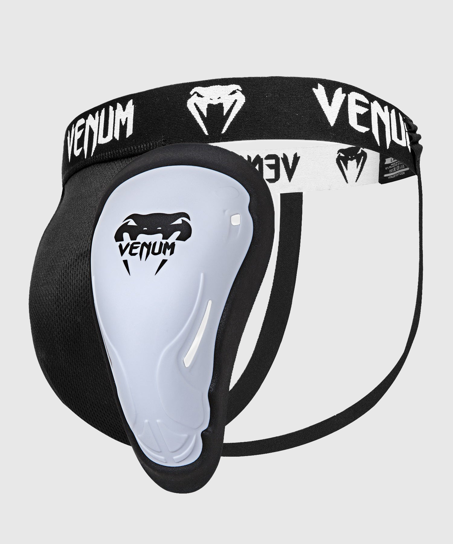 Venum Challenger Groin Guard and Support - Large - Black/White