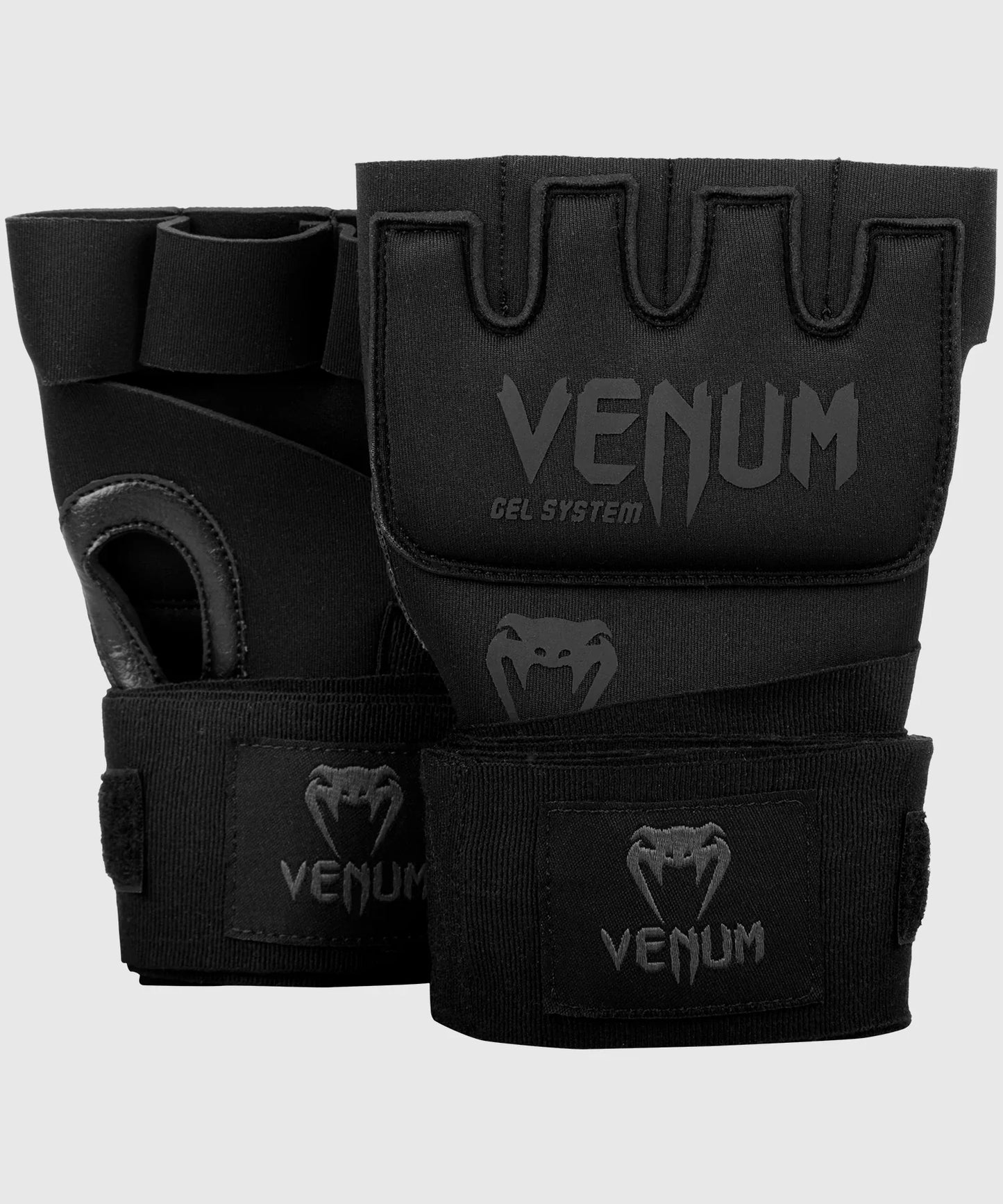 Venum Gel Kontact Quick Wraps - Black/Black