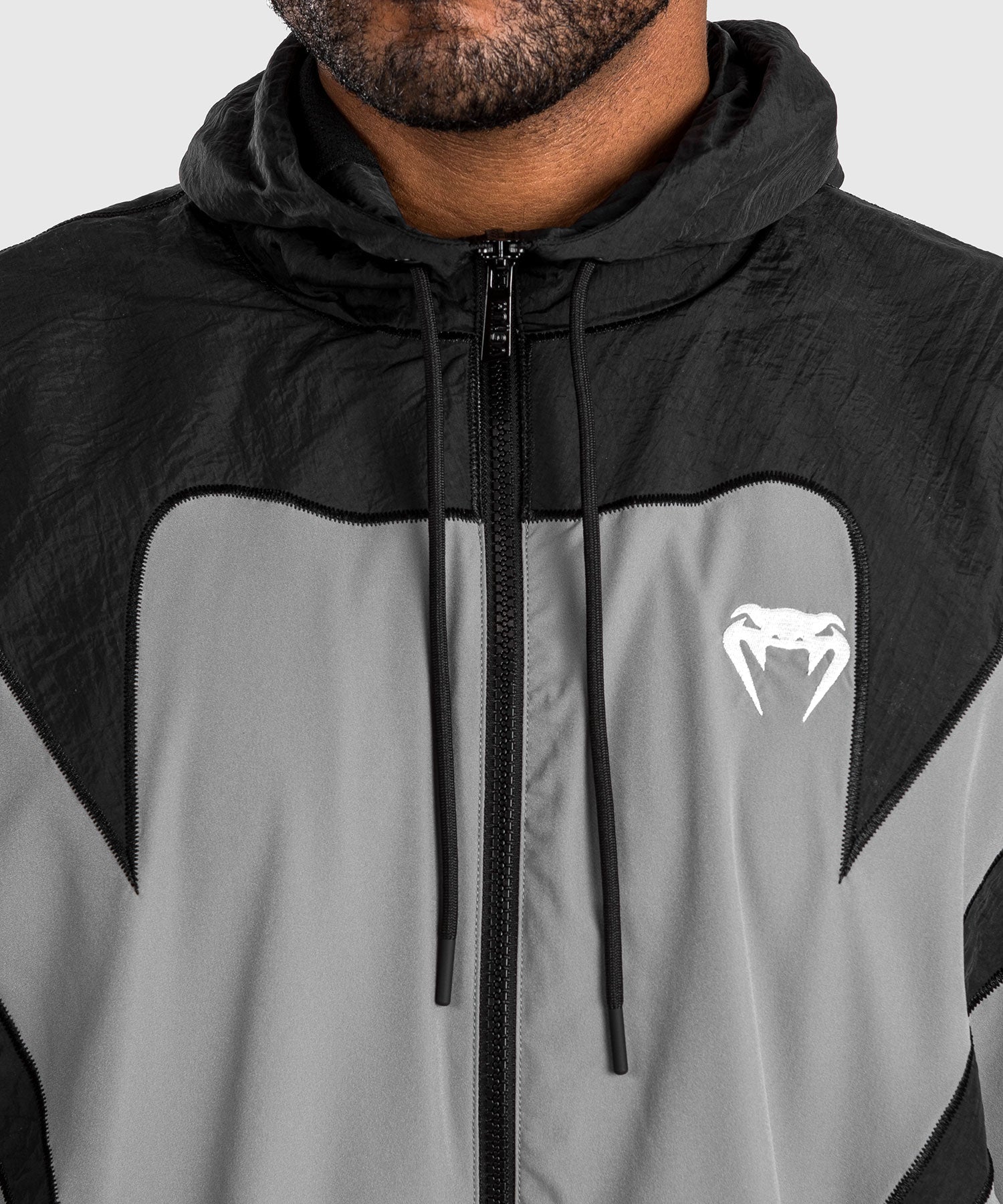 Venum Attack 90 Tracksuit Jacket - Grey - Venum Asia