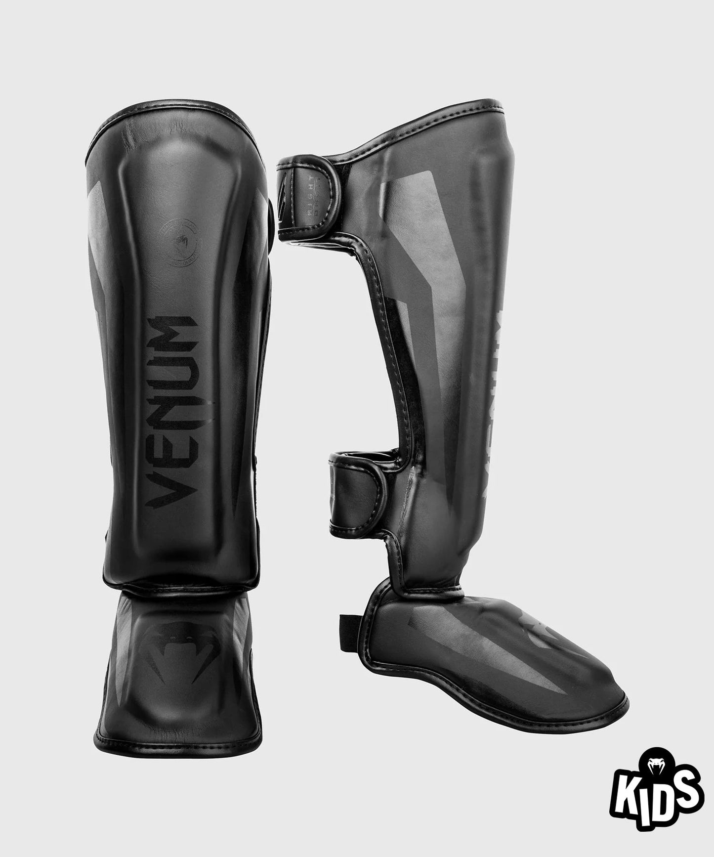 Venum Elite Shin Guards Kids - Exclusive - Black/Black