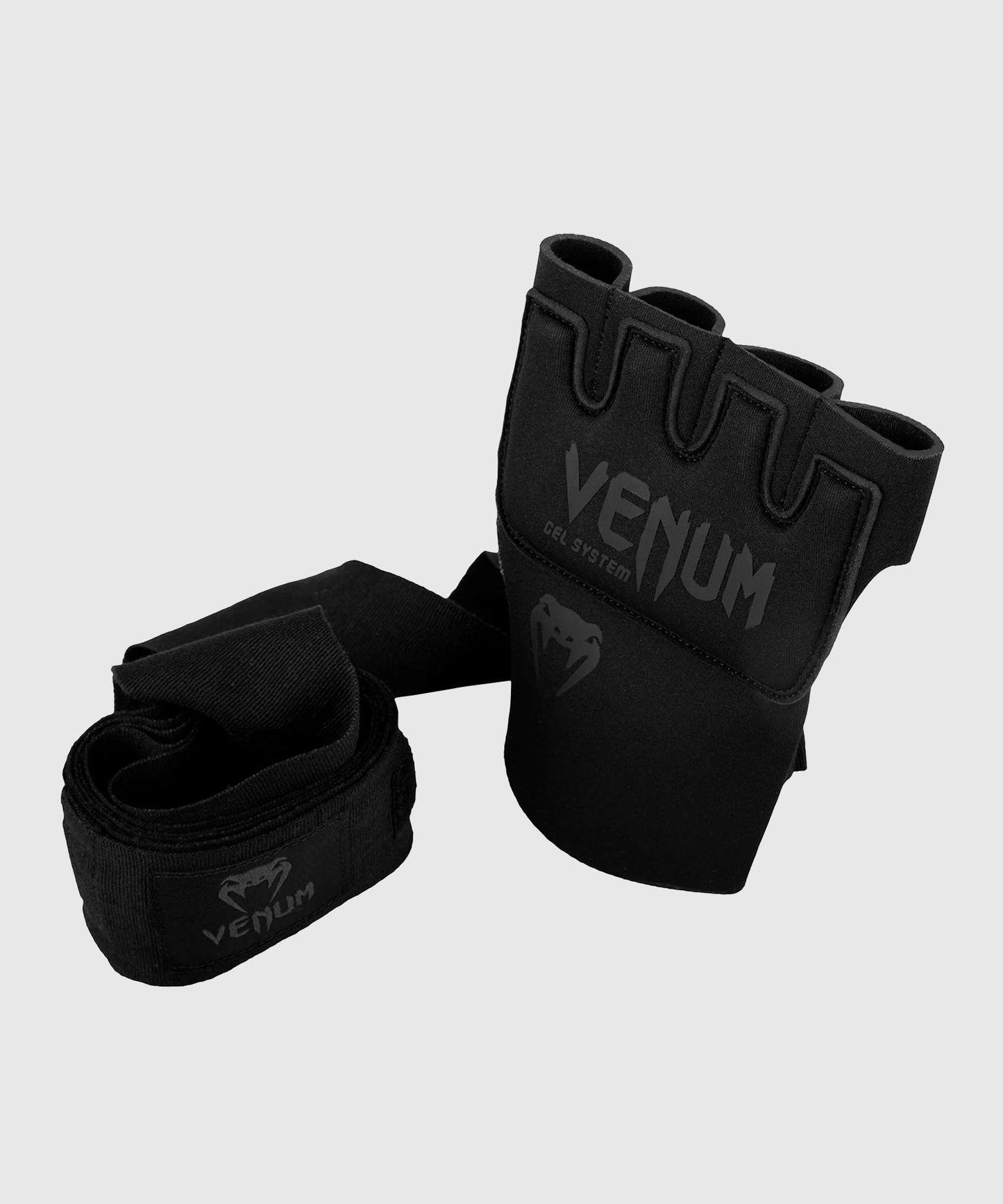 Venum Gel Kontact Quick Wraps - Black/Black