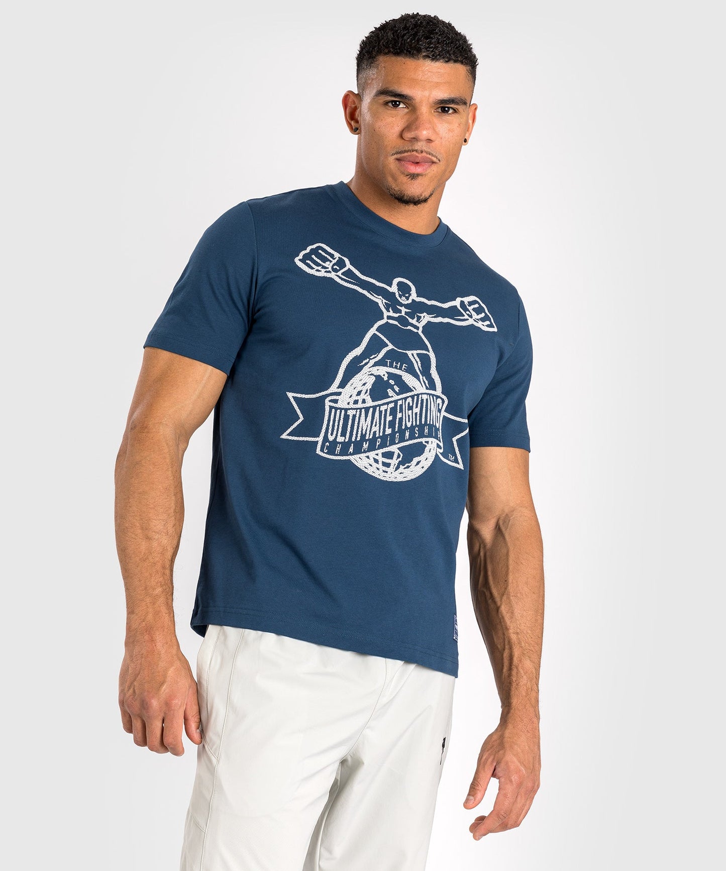 UFC by Venum Ulti-Man T-Shirt - Navy Blue/ White