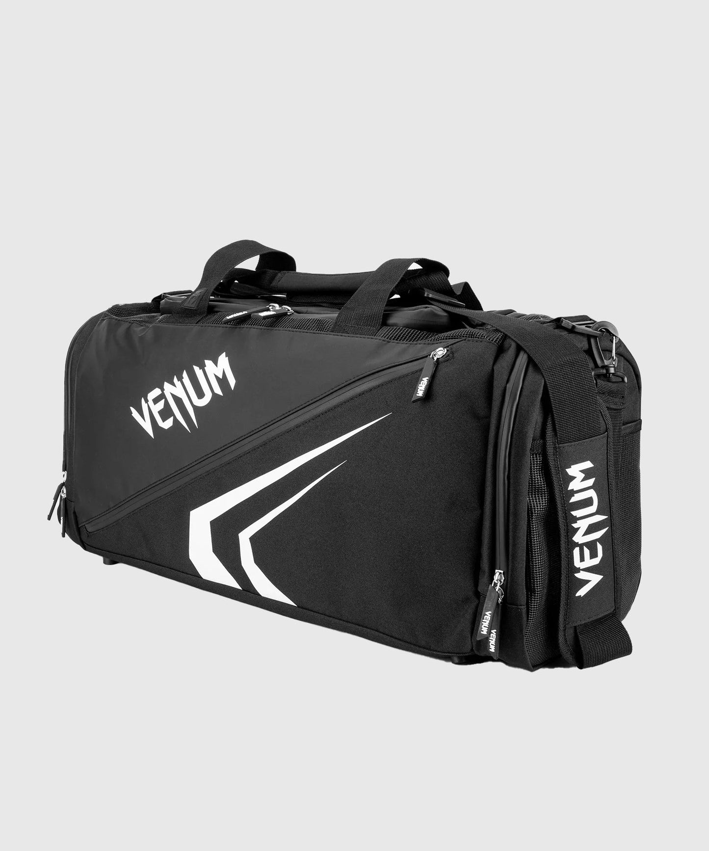 Venum Trainer Lite Evo Sports Bags - Black/White